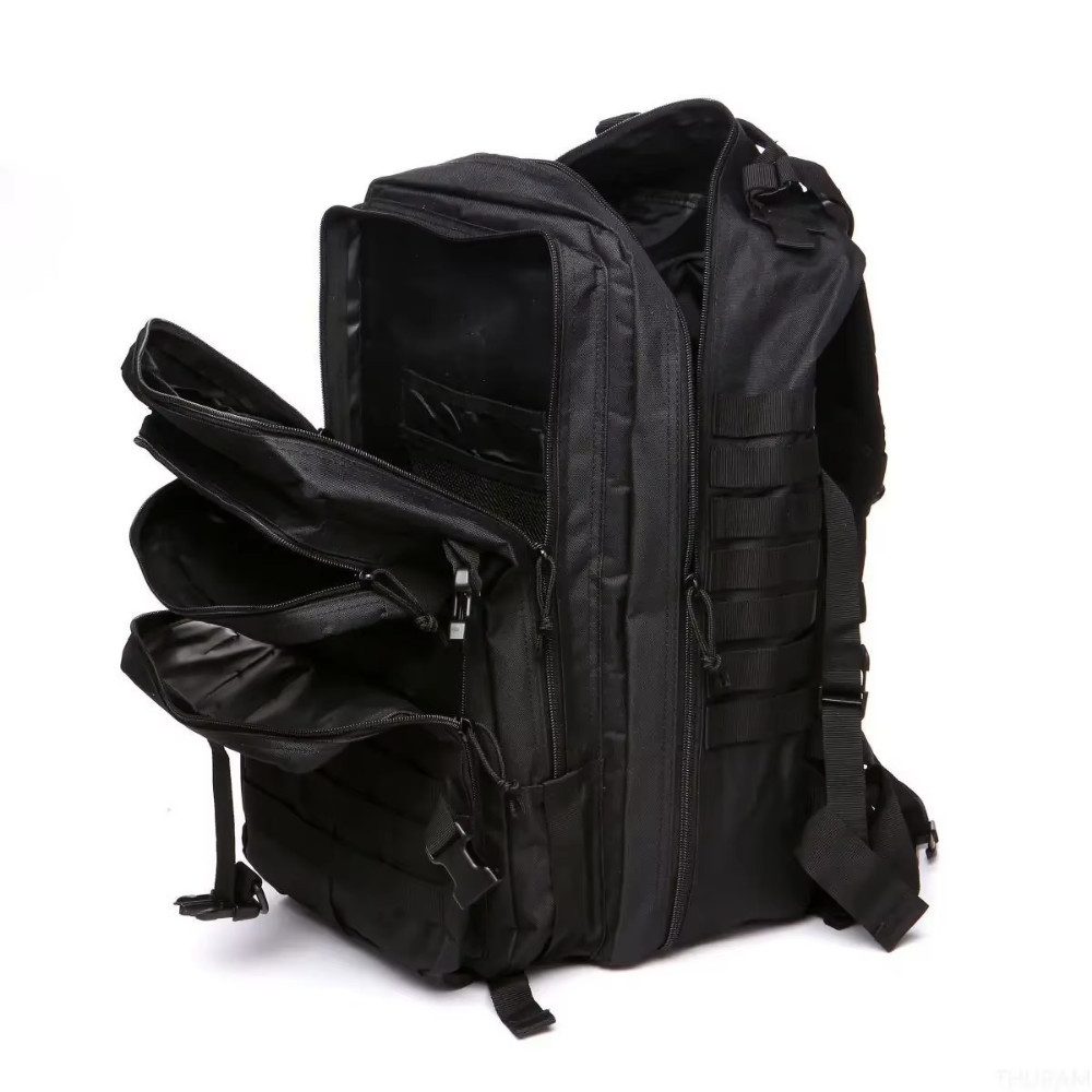Athlix Wanderrucksack taktischer Wanderrucksack inklusive Laptopfach Outdoor, Softback, Ergonomisches Tragesystem, 50-Liter-Volumen
