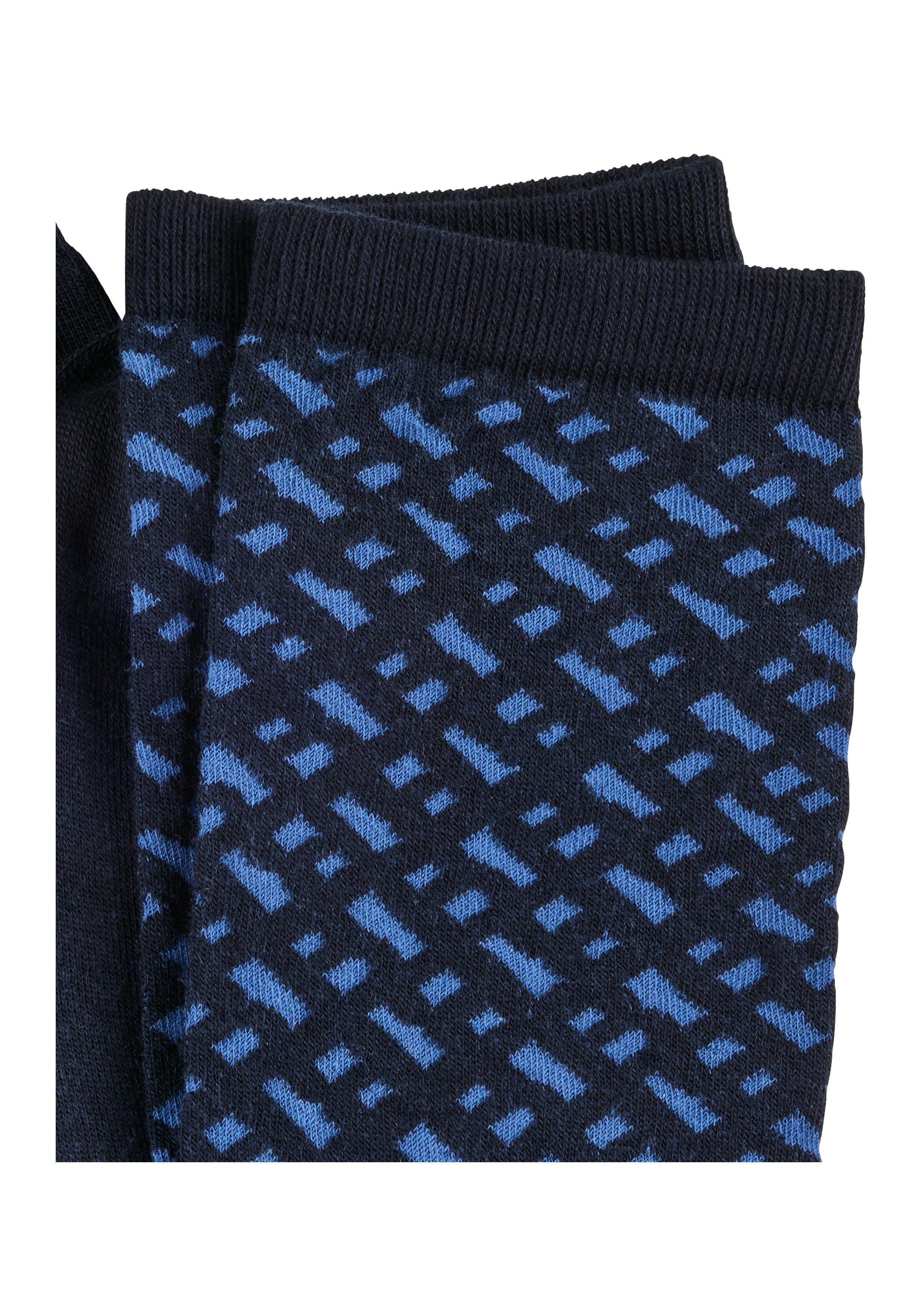 BOSS Freizeitsocken 2P RS Monogram CC (Packung, 2-Paar, 2er-Pack) aus weich günstig online kaufen