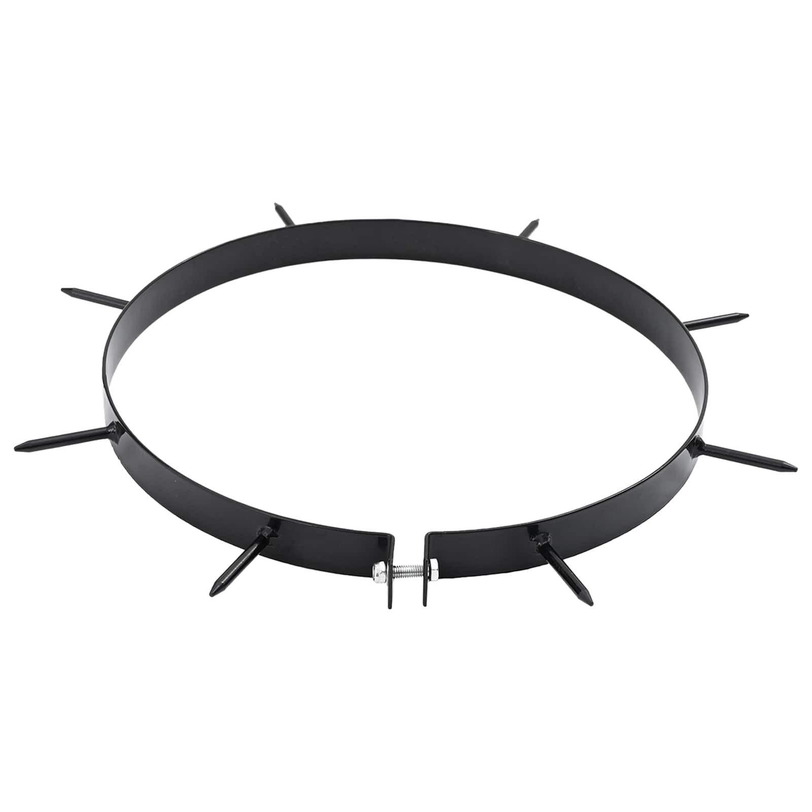 vidaXL Rasenwalze Rasen-Aerator-Klemme mit Spikes 5 stk. Ø 30 cm Stahl, 5-tlg.