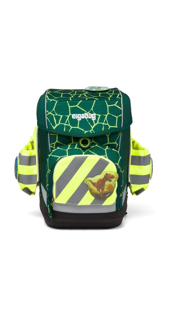 ergobag Schulranzen pack Seitentaschen Zip Set (3-tlg), reflektierend