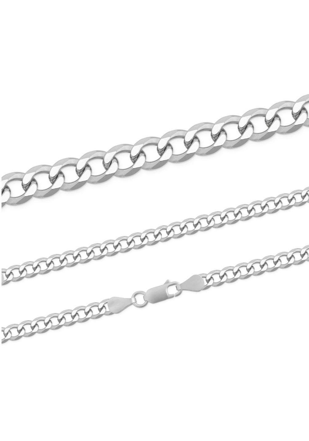 Firetti Kette ohne Anhänger Schmuck Geschenk Silber 925 Halsschmuck Halskette Panzerkette