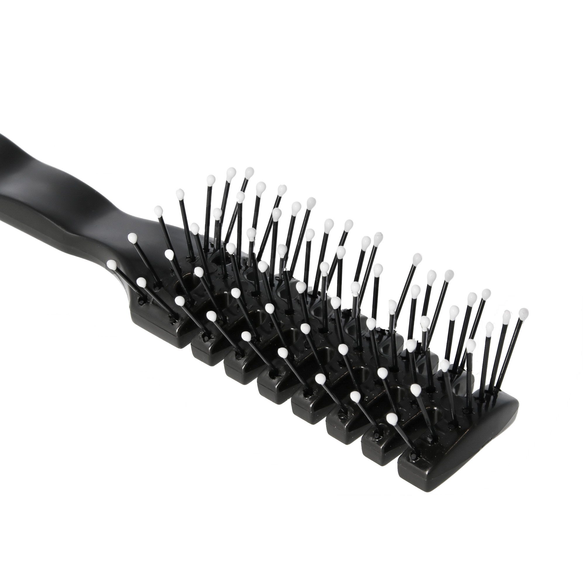 Luftschlitzbürste Beauty Föhnbürste Kunststoffpins mit Haarbürste PARSA