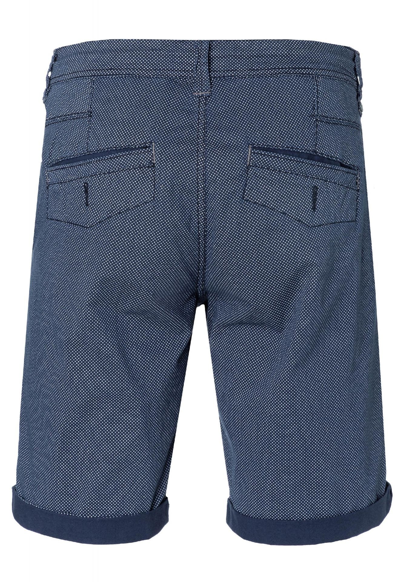 TIMEZONE Chinoshorts mit Kordelzug LucaTZ für Herren Baumwolle Slim fit gemustert elastisch Reißverschluss