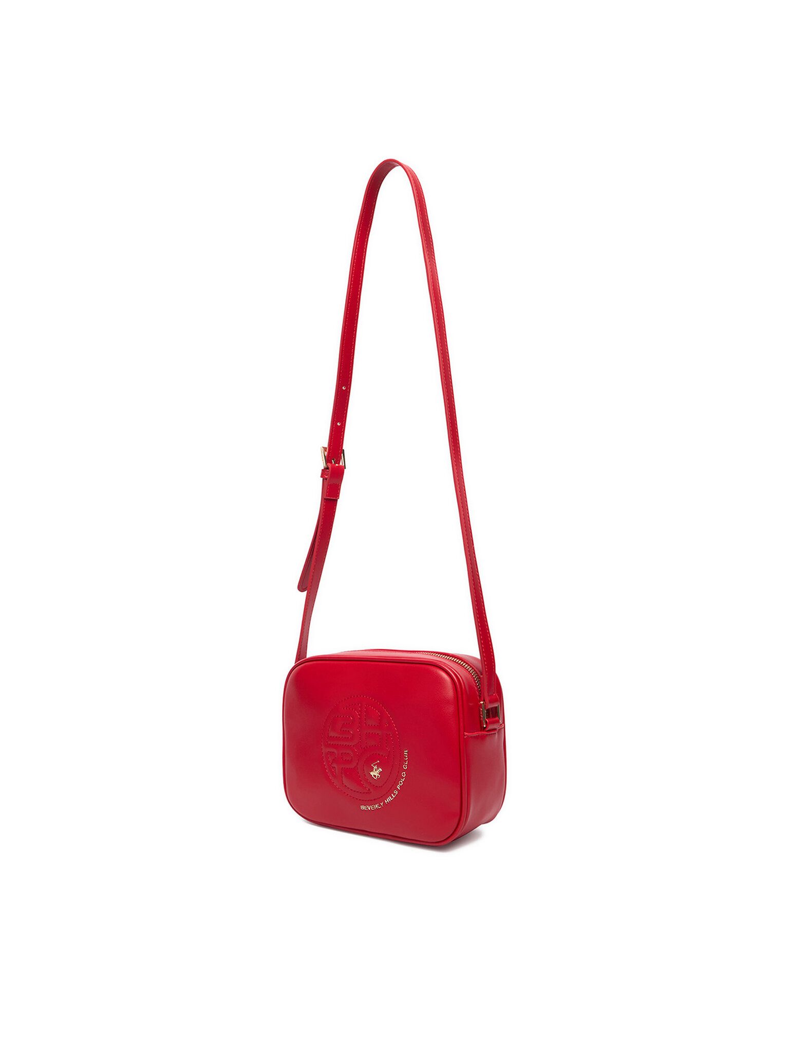 BEVERLY HILLS POLO CLUB Handtasche Beverly Hills Polo Club Damenhandtasche Rot BEVERLY HILLS POLO CLUB-CE