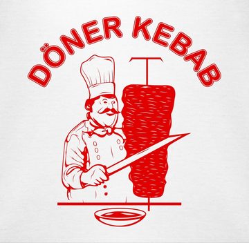 Shirtracer Shirtbody Original Döner Kebab Logo Karneval & Fasching