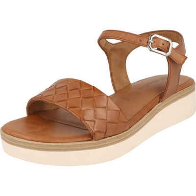 Tamaris Damen Schuhe Komfort Leder Riemchen Sandalette 1-28216-20 Sandalette
