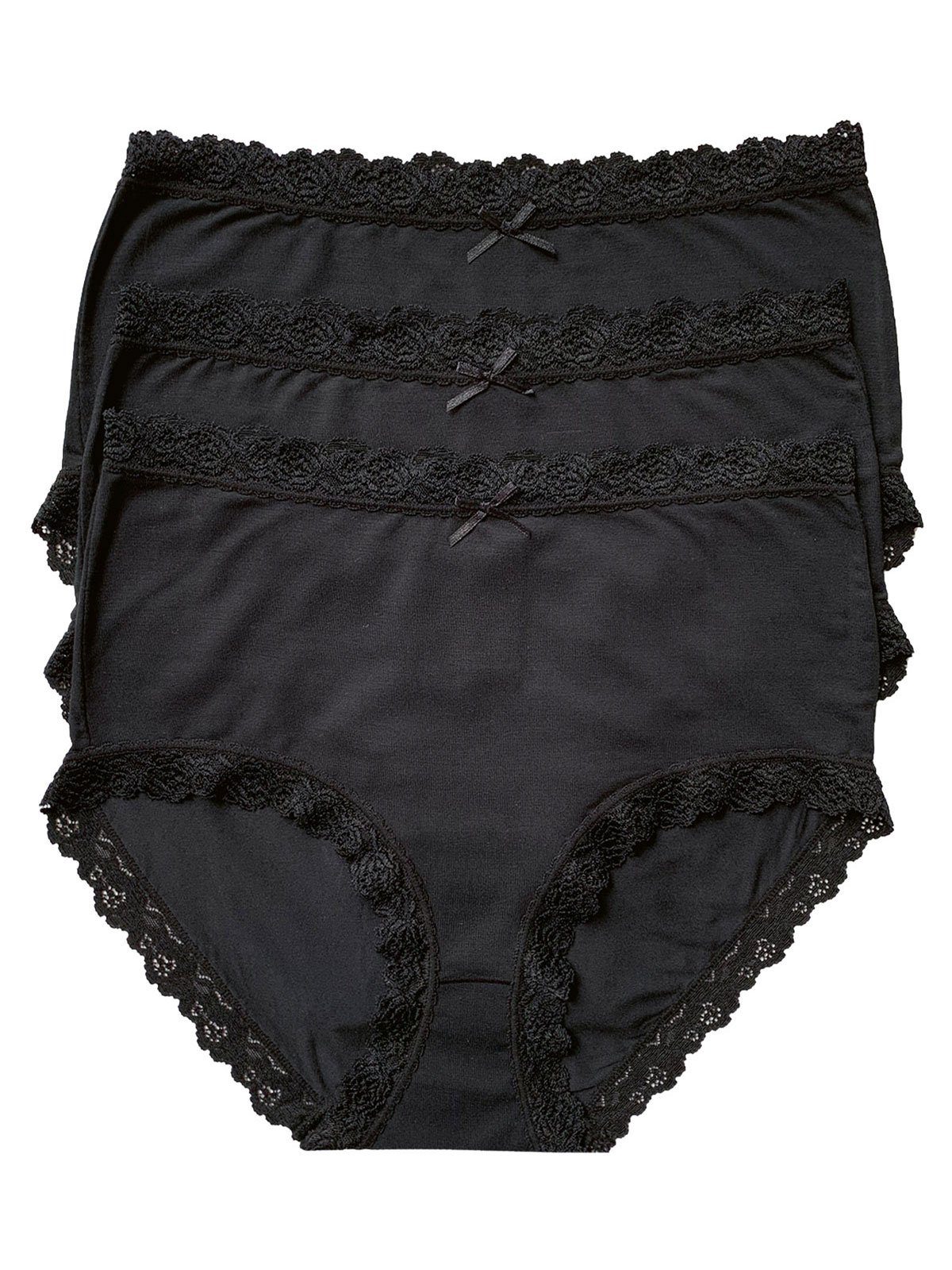 Taillenslip 3er Pack Damen Taillenslip Multiple Packs
