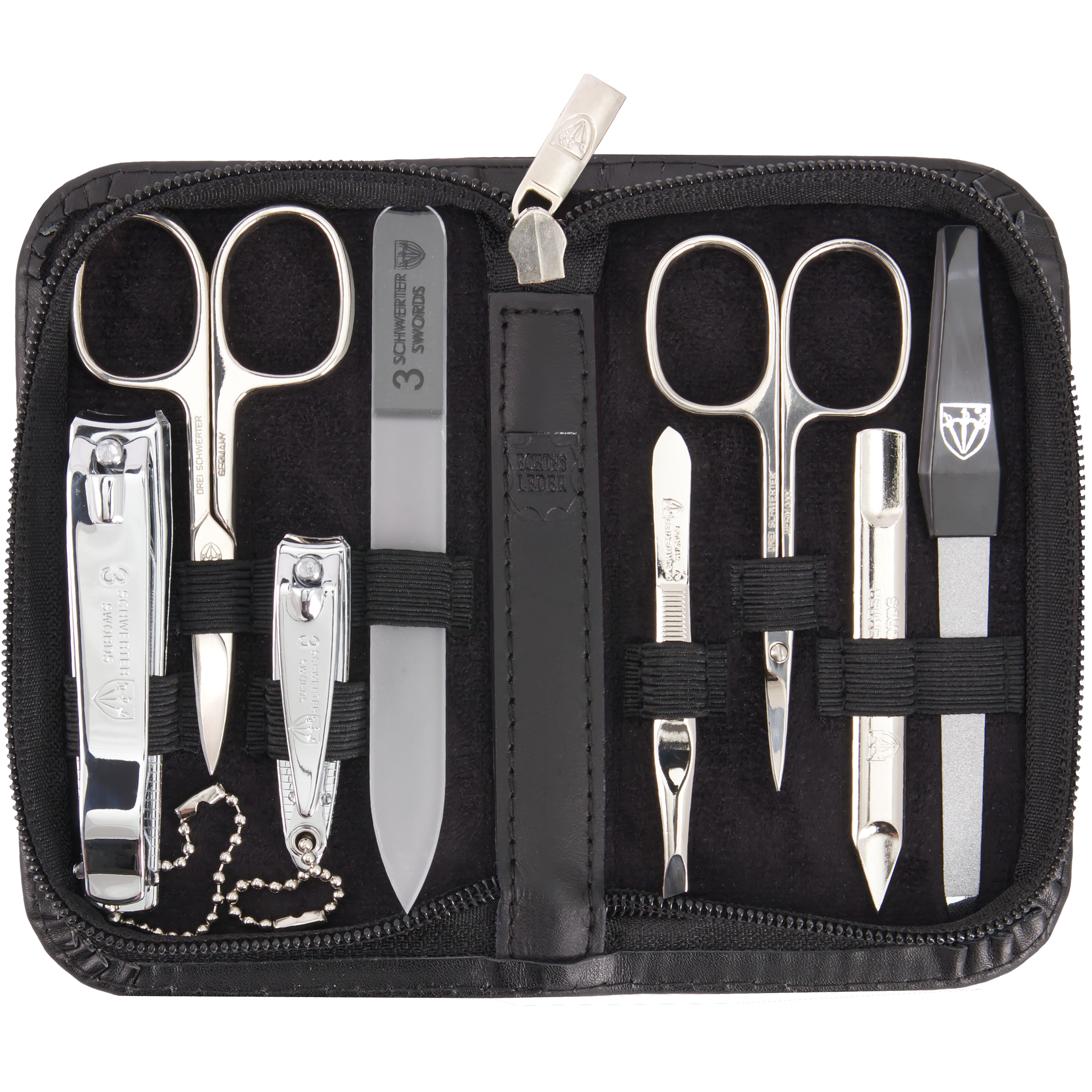 Maniküre-Etui Nagelpflege, Maniküre Set "Berlin" mit Etui