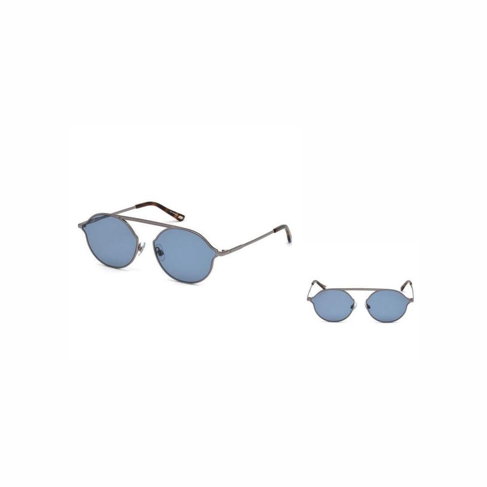 Web Eyewear Sonnenbrille Sonnenbrille Unisex Herren Damen WEB EYEWEAR WE0198-08V Blau Silberfar