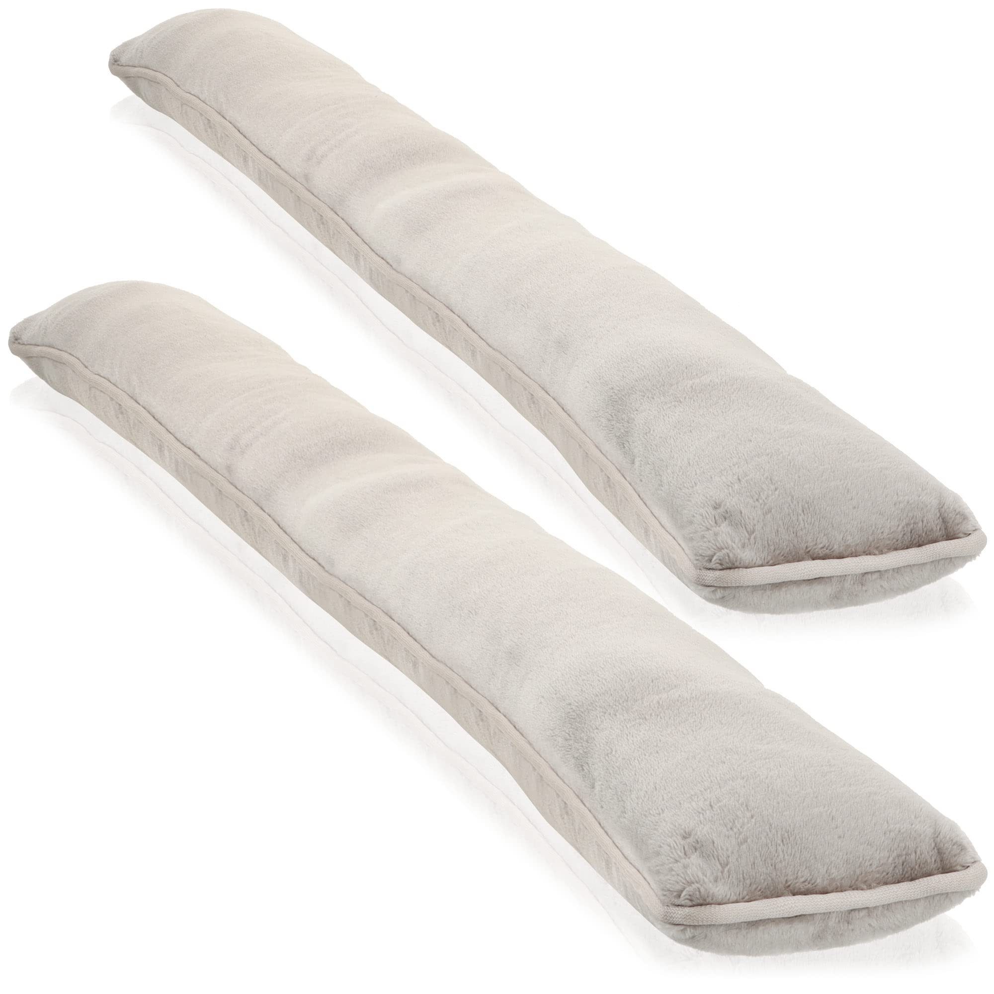 com-four Zugluftstopper Zugluftstopper für Tür und Fenster, 2-tlg., Microfaser Windstopper