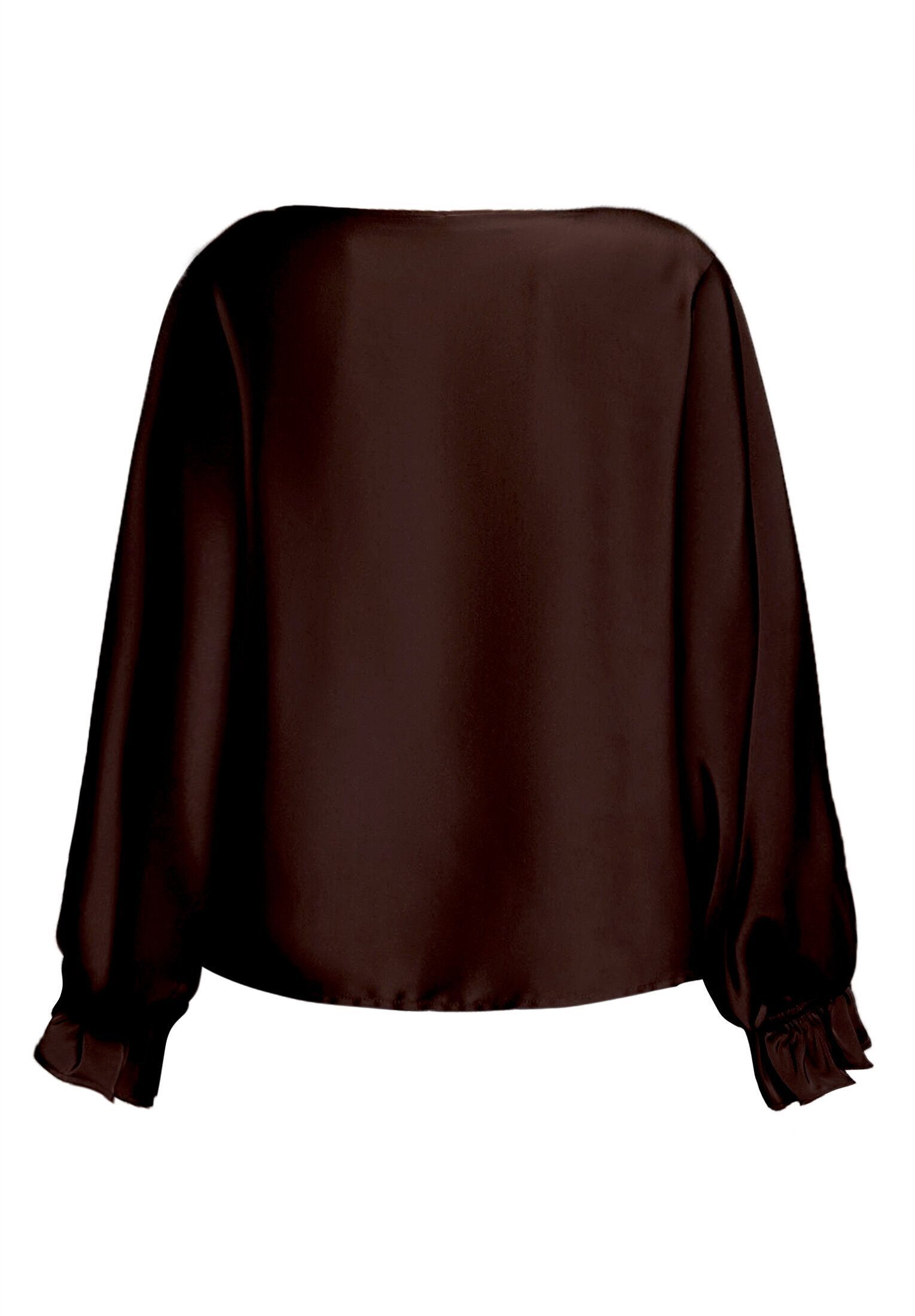 Vera Mont Satinbluse Damen mit Fledermausärmeln