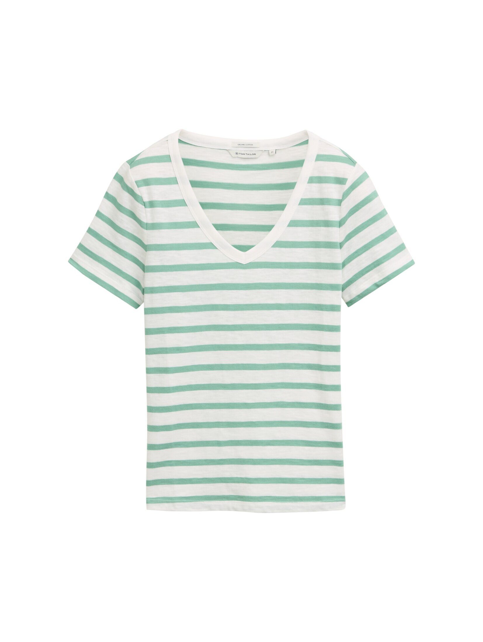 TOM TAILOR T-Shirt T-Shirt mit V-Ausschnitt günstig online kaufen