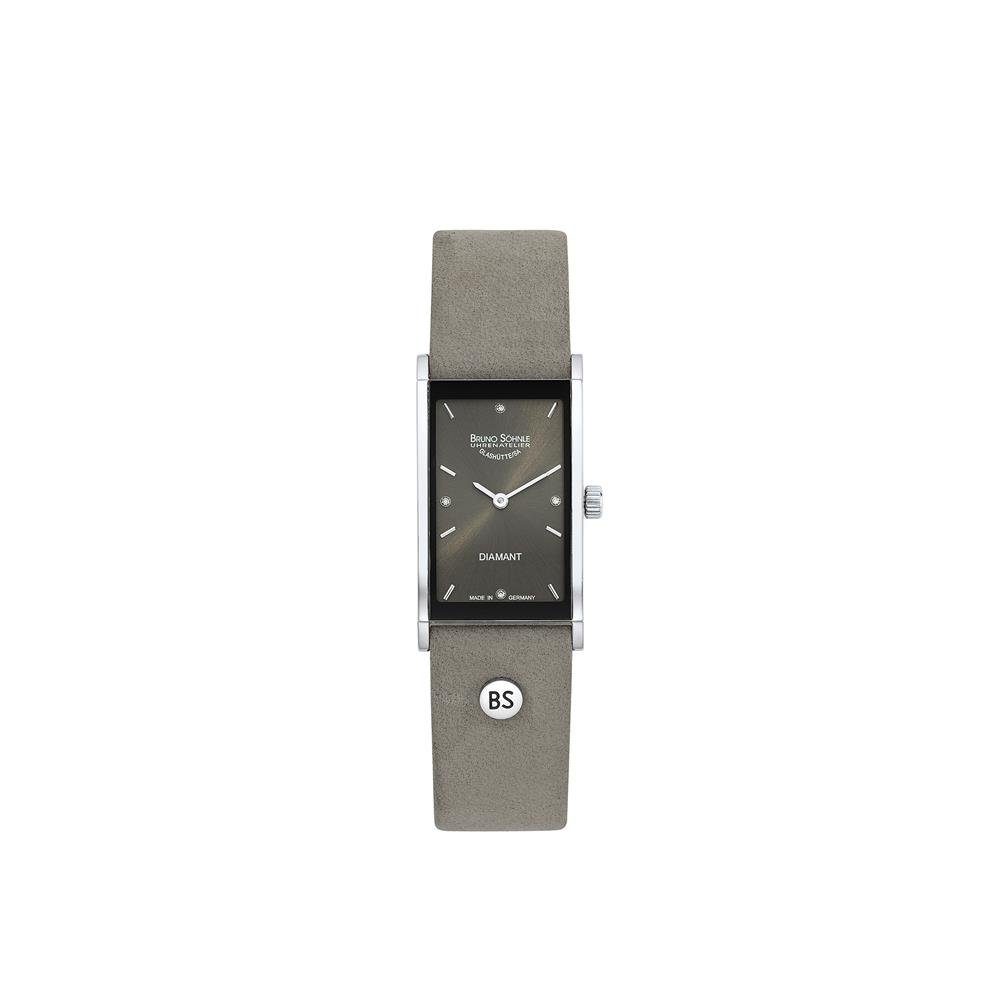 BRUNO SÖHNLE Quarzuhr Bruno Söhnle Damen Uhr 17-83099-891 Thalia III mit Brillanten, (1-tlg)