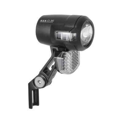 AXA Fahrrad-Frontlicht CompactLine 35, LED Scheinwerfer StVZO Beleuchtung Scheinwerfer Fahrrad E-Bike Licht