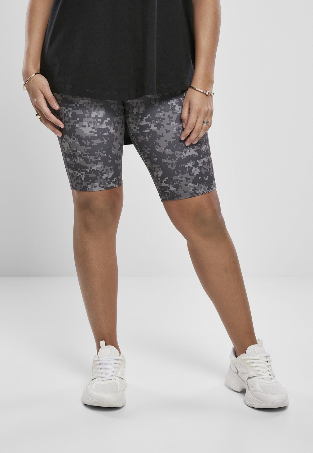 Trainingshose Ladies High Waist Camo Tech Cycle Shorts XS bis 5XL