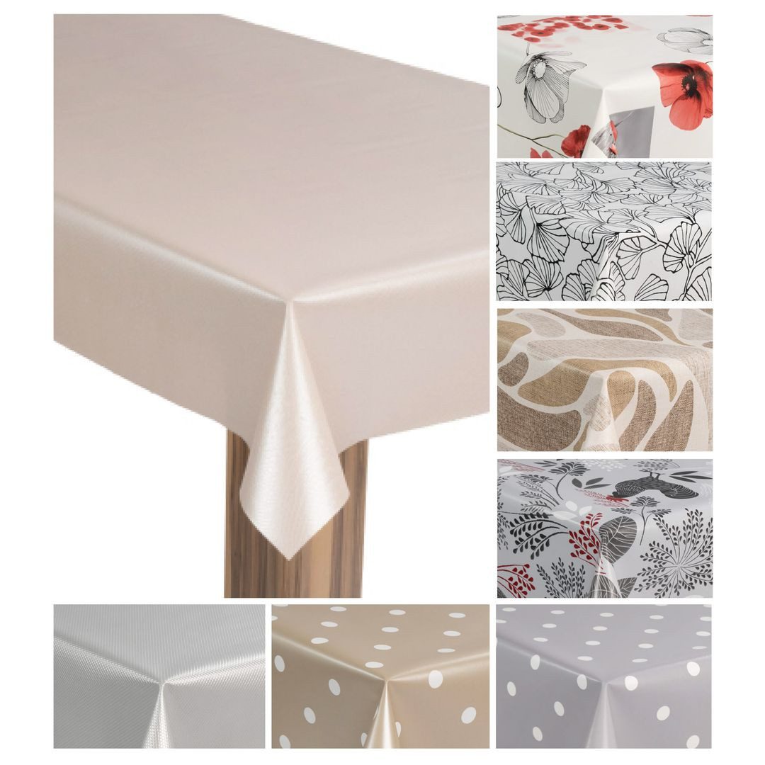 laro Tischdecke Wachstuch-Tischdecke Wachstischdecke Gartentischdecke günstig online kaufen