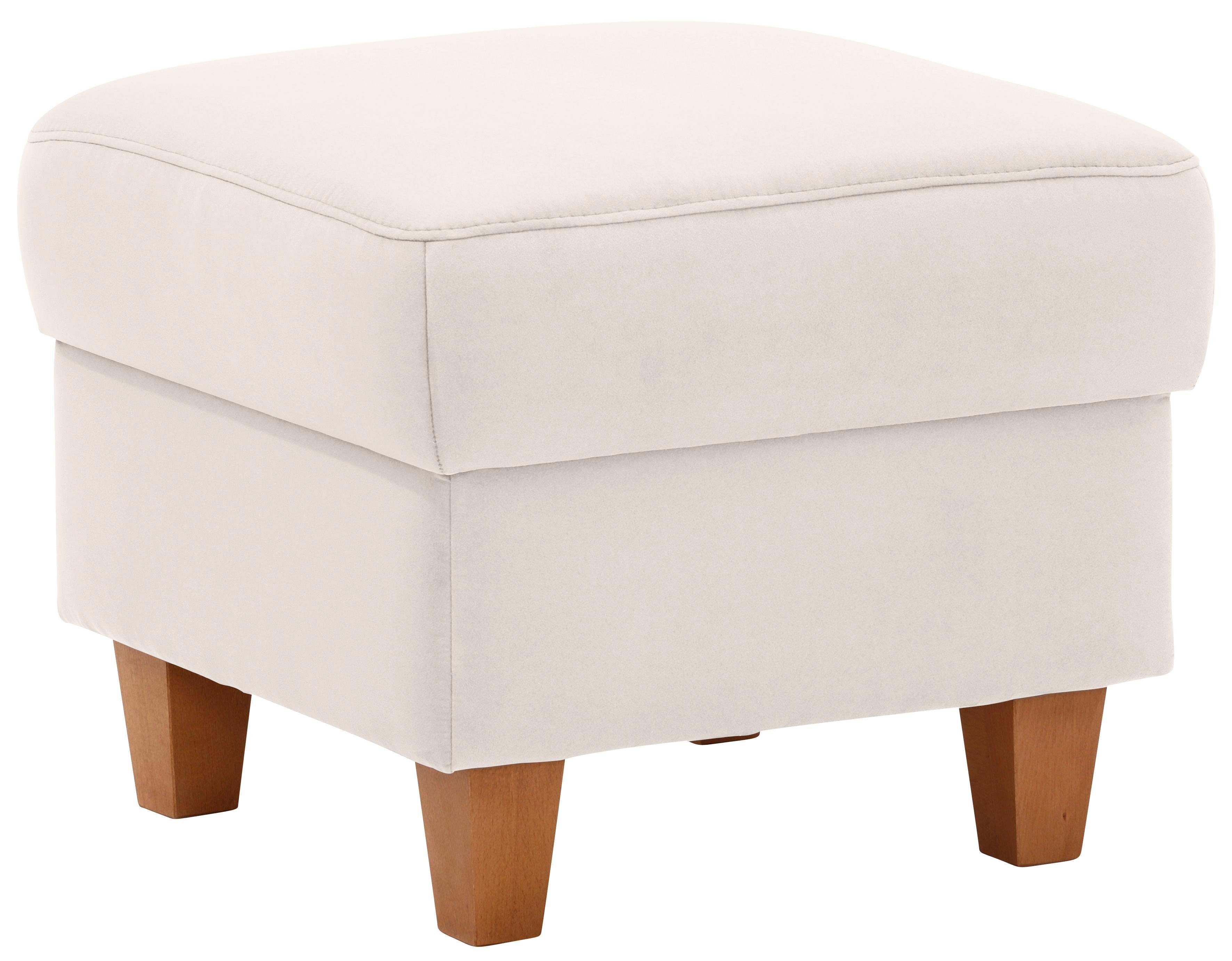 Home affaire Polsterhocker Palmera, B: 58 cm, mit Stauraum, Federkern