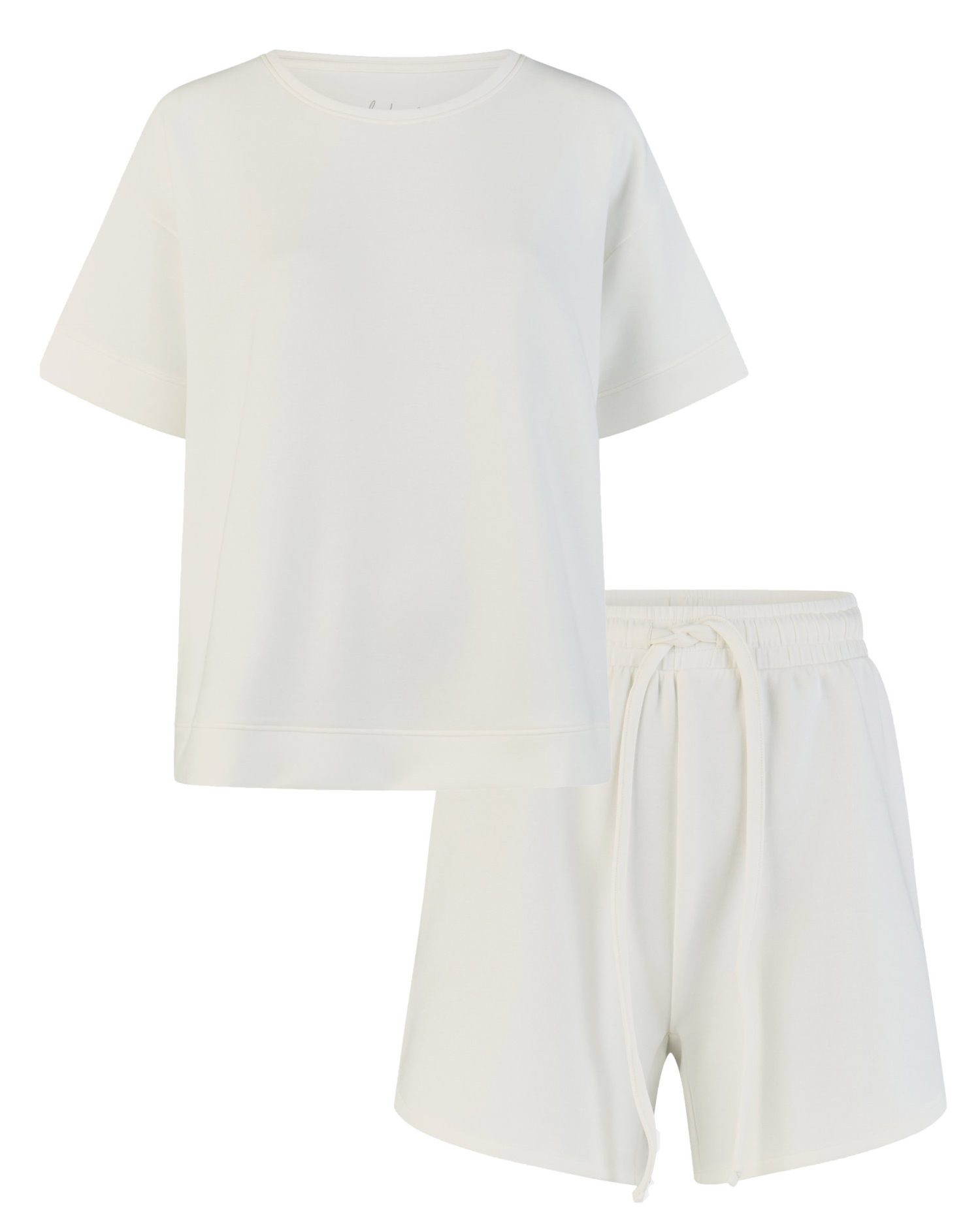 By Louise Shorty Damen Lounge Homewear kurz (2 tlg) Modisches Design
