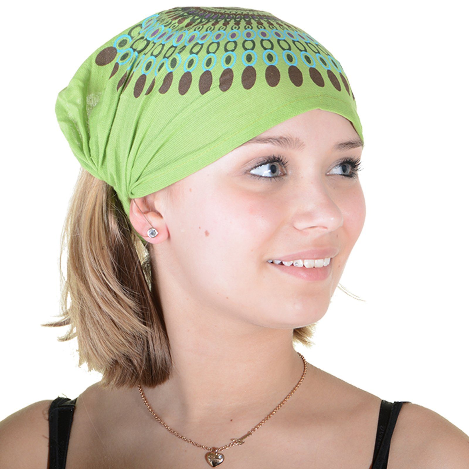 Mandala MAGIE Haarband UND Lemon KUNST Hippie und Stirnband Kunst Stirnband Magie Kopftuch Haarband