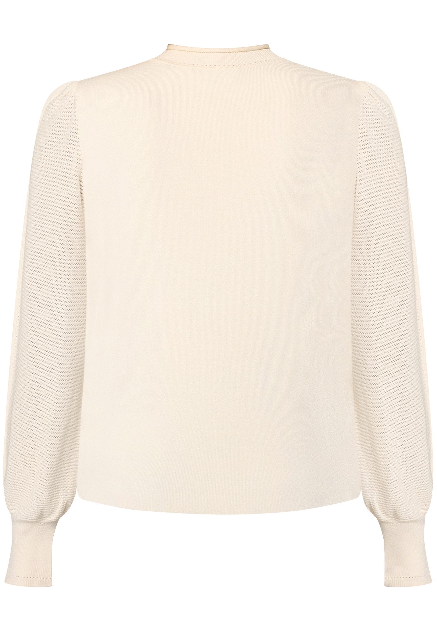 Zero Strickpullover Damen mit hohem Kragen (1-tlg) Plain/ohne Details