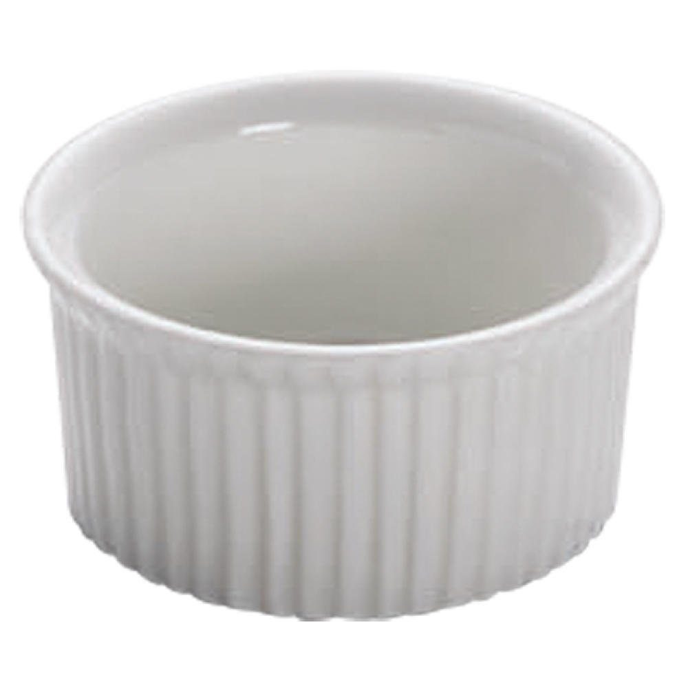 Maxwell & Williams Auflaufform White Basics Kitchen Rund Porzellan Weiß 60  ml, Porzellan