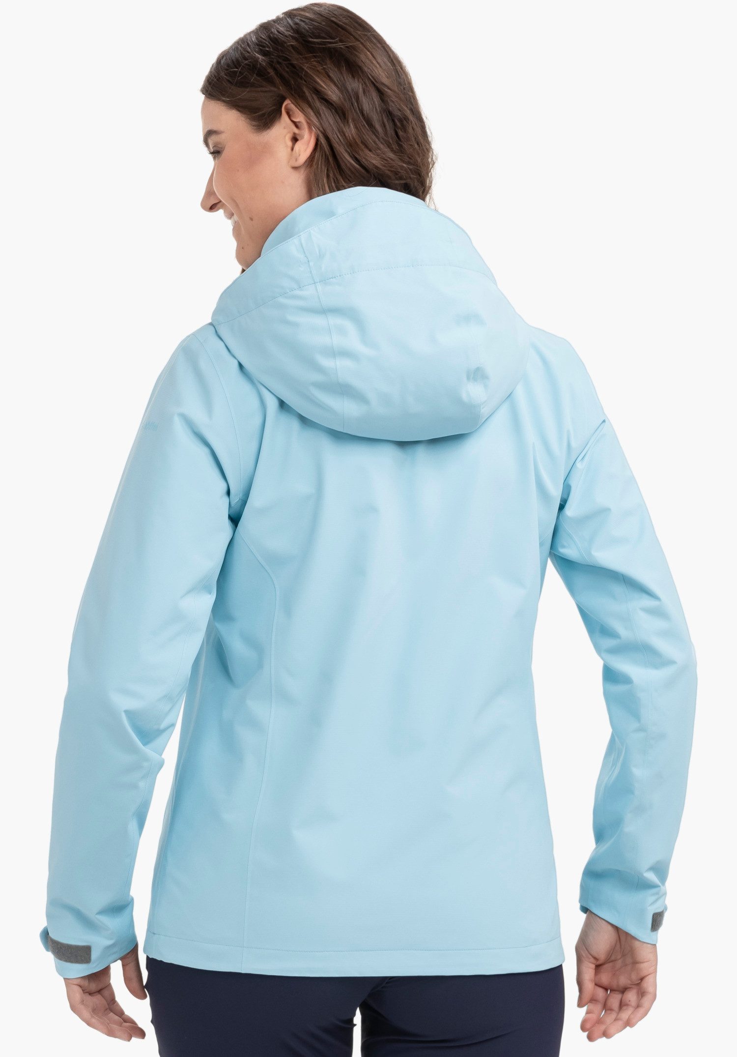 Schöffel Funktionsjacke Gmund L RAIN JKT CS Outdoorjacke, Trekkingjacke, Wanderjacke Robuste & winddichte Regenjacke