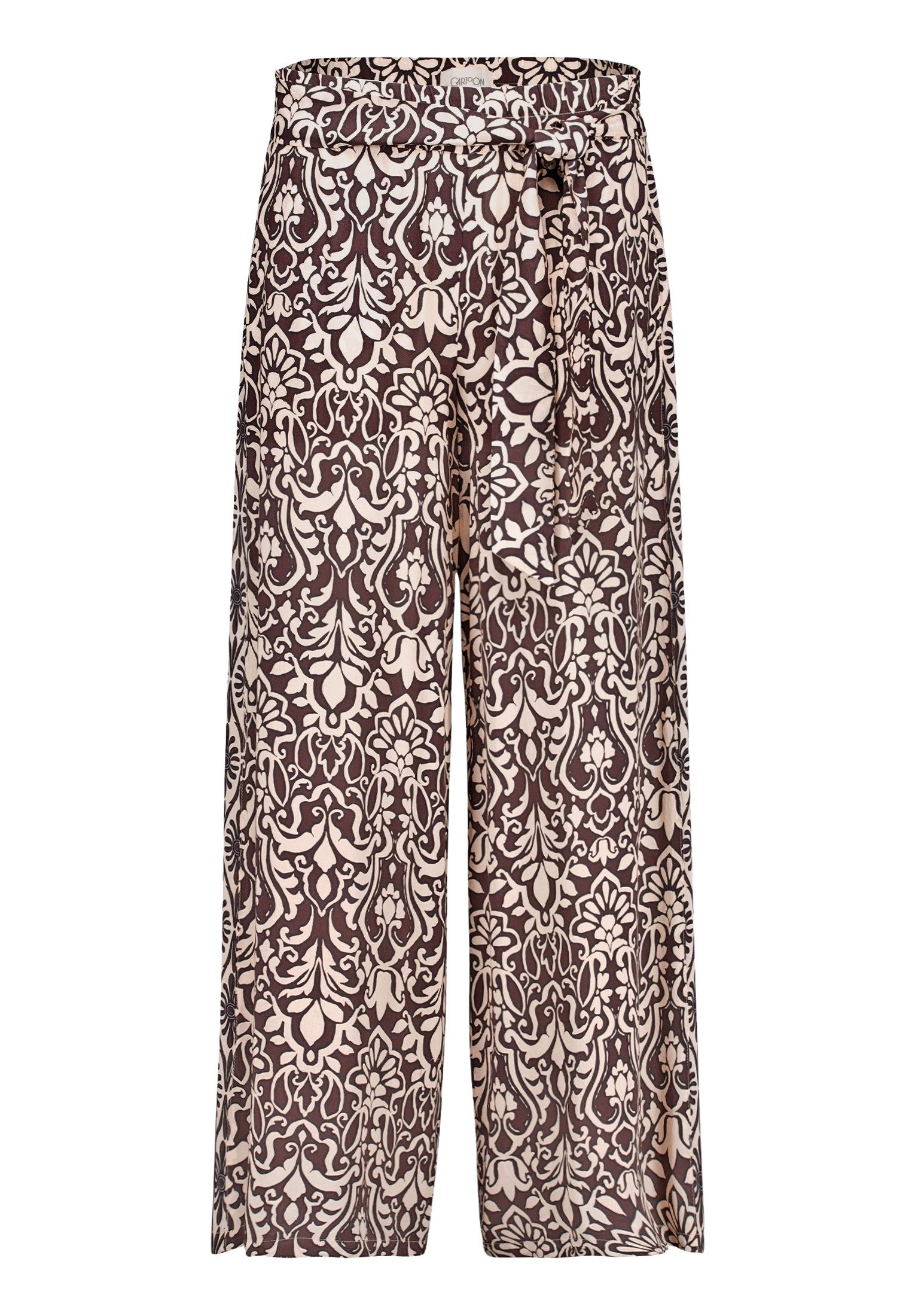 Cartoon Palazzohose Damen mit Gummizug