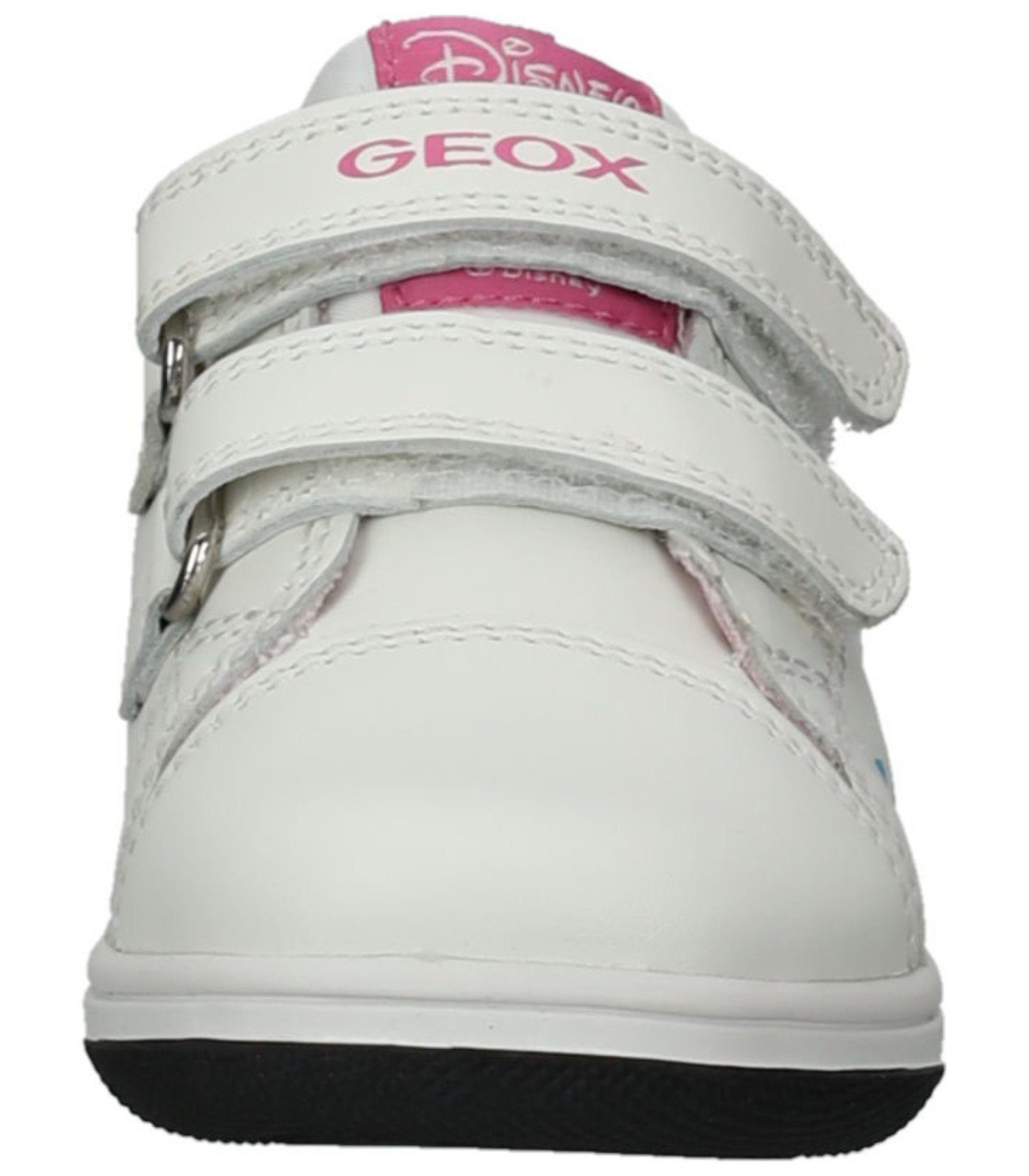Geox Sneaker Leder/Textil Sneaker Schwarz Weiß