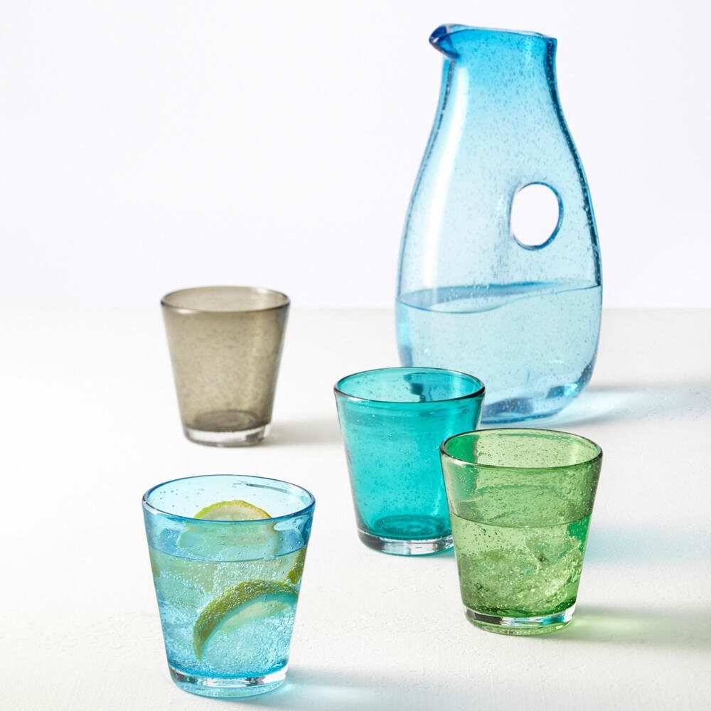 Becher Burano Basalto, Glas