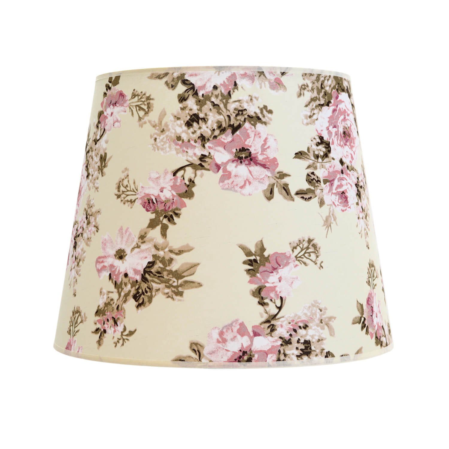Licht Erlebnisse Lampenschirm Willow Stoff Lampenschirm Fur Stehlampe Rosa Floral Blumen E27 Lampe Online Kaufen Otto