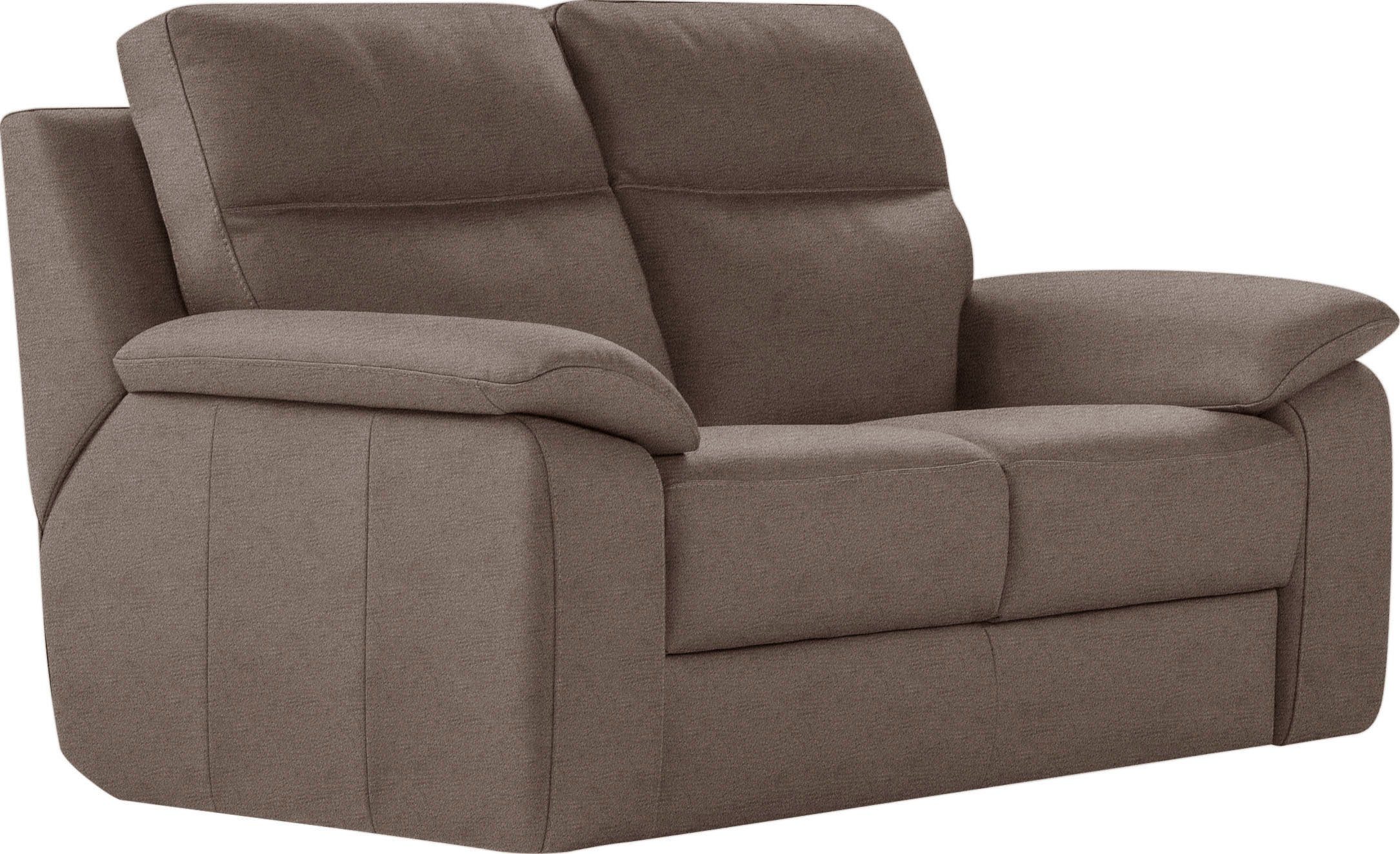 Breite 2-Sitzer, wahlweise mit Nicoletti ohne 168 cm, elektrische Relaxfunktion oder Home