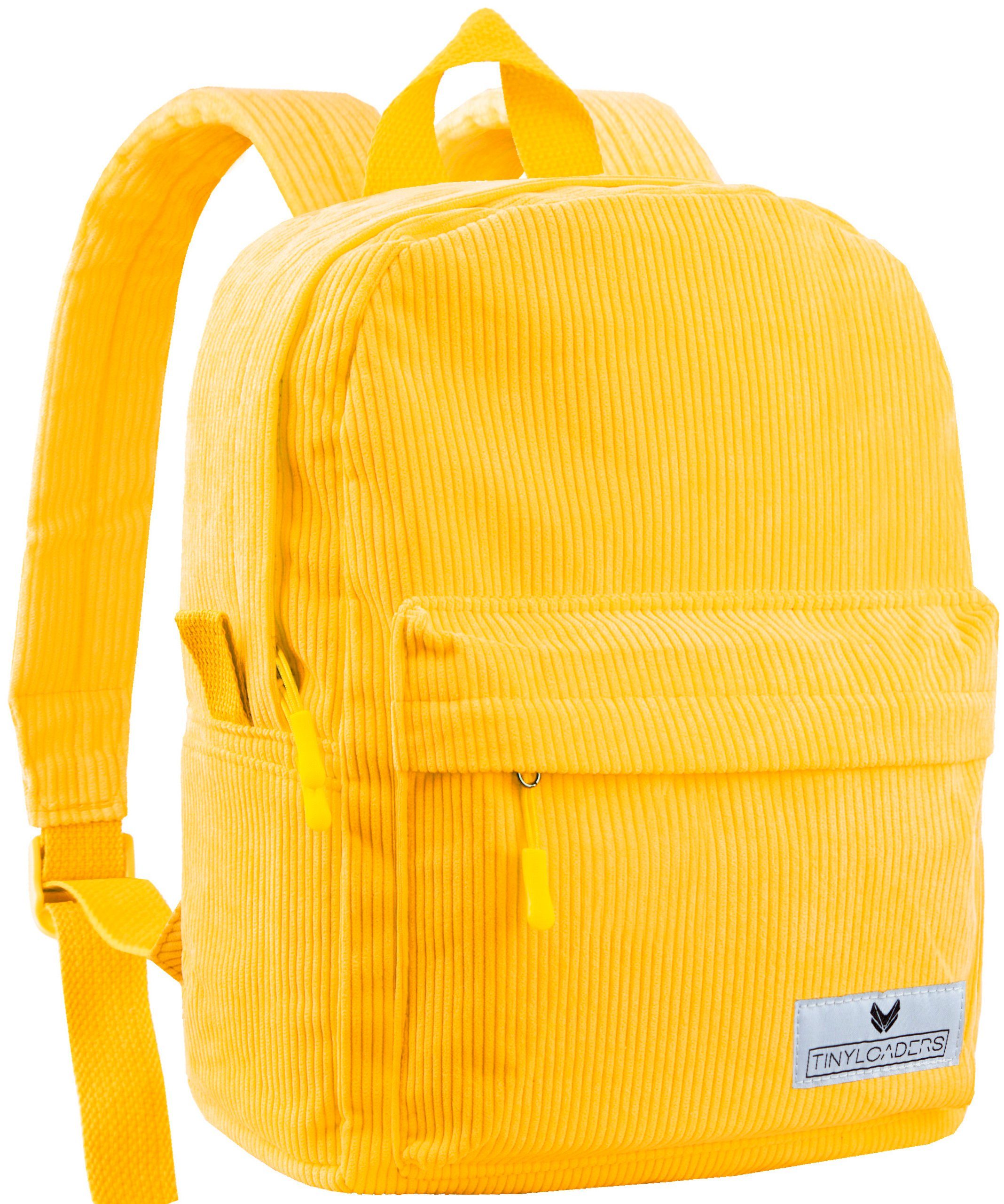 AvaMia Schulrucksack Damen Schüler Rucksack Kord Backpack Daypack Citytasche Arbeit Schule, Damen Rucksack, Innentasche, PFC-frei, Robuste Zipper, Kordrucksack