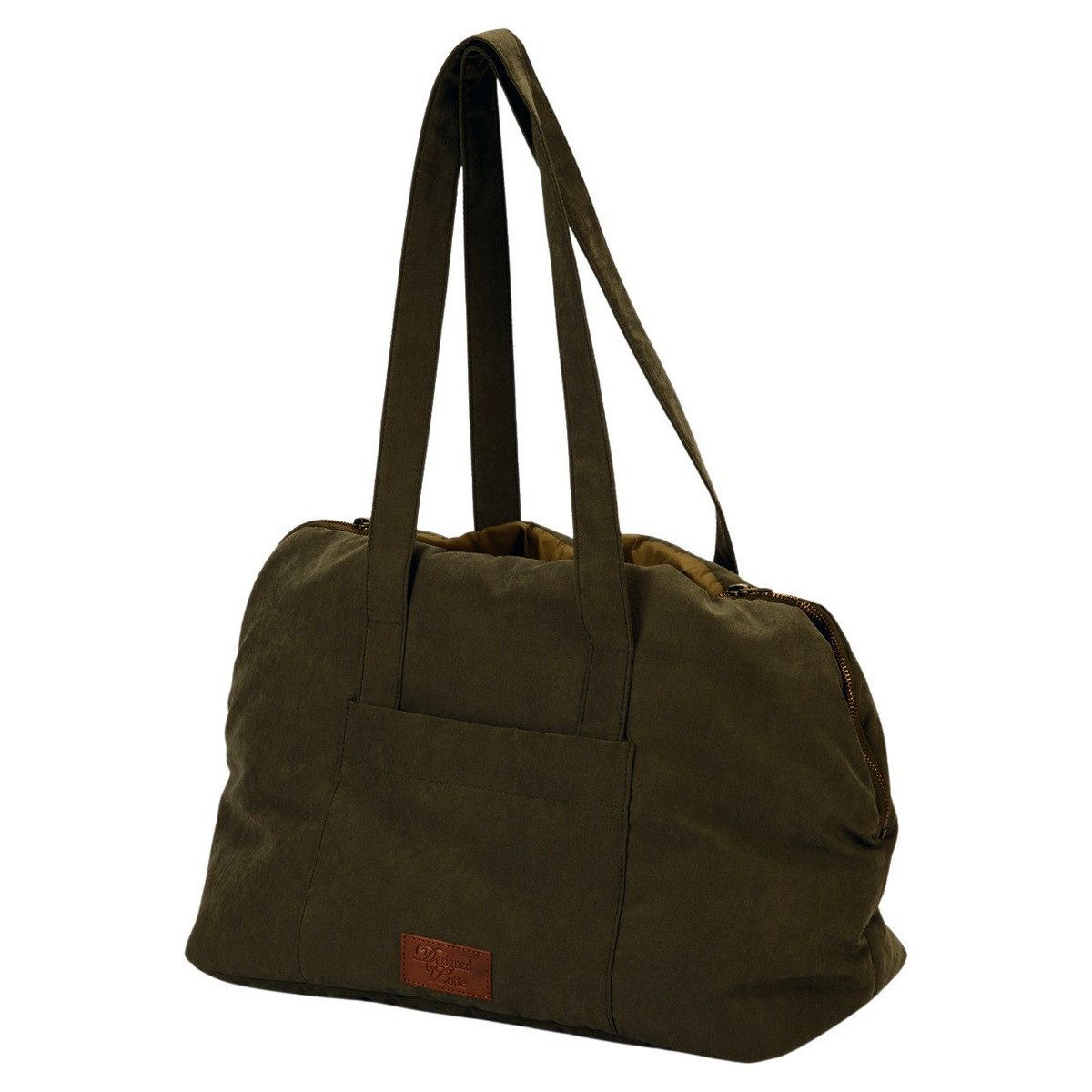 Designed By Lotte Tiertransporttasche Tragetasche Bundu grün für Hunde
