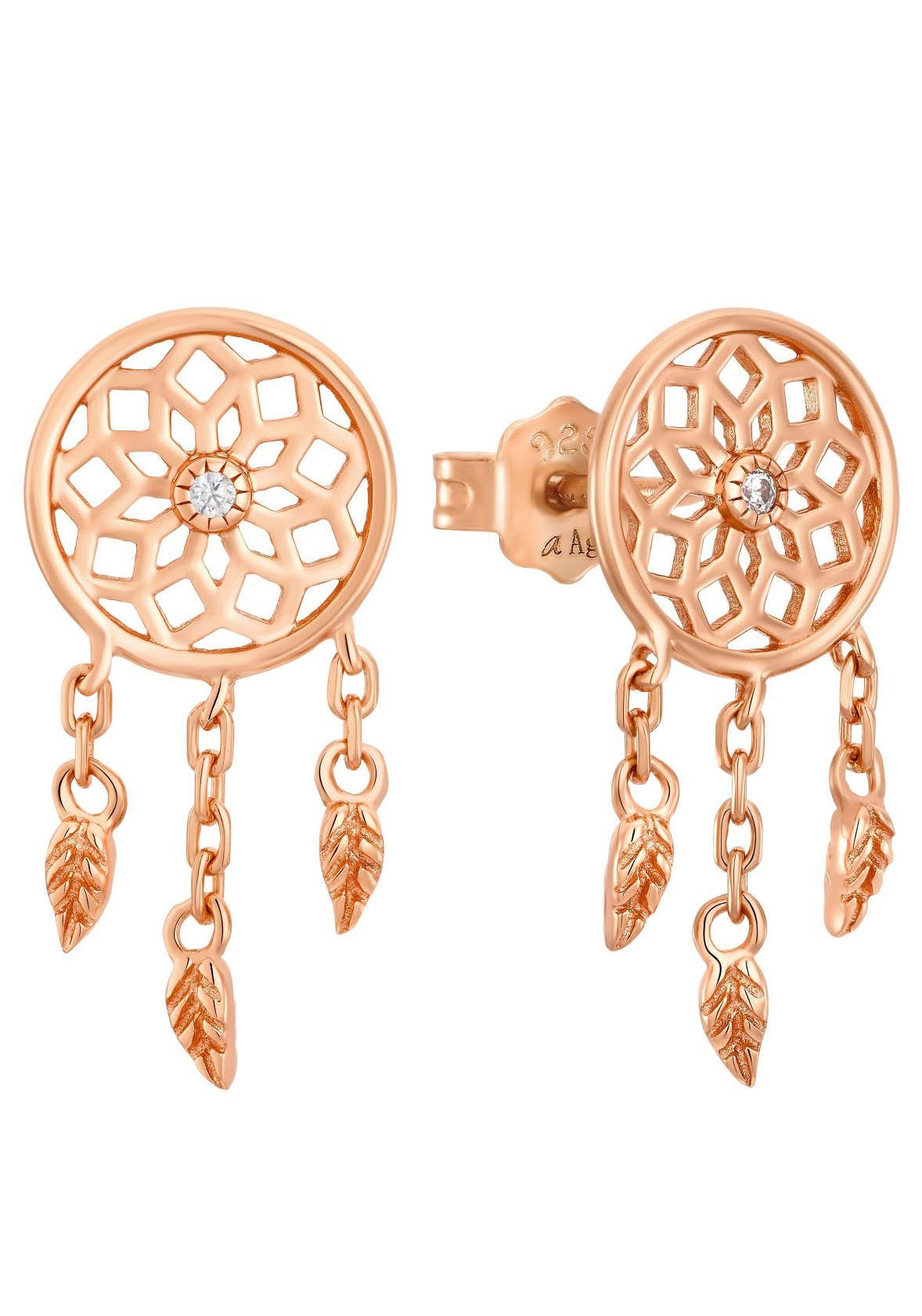 mit Amor Ohrstecker Zirkonia Paar 2022470 Dreamcatcher, (2-tlg),