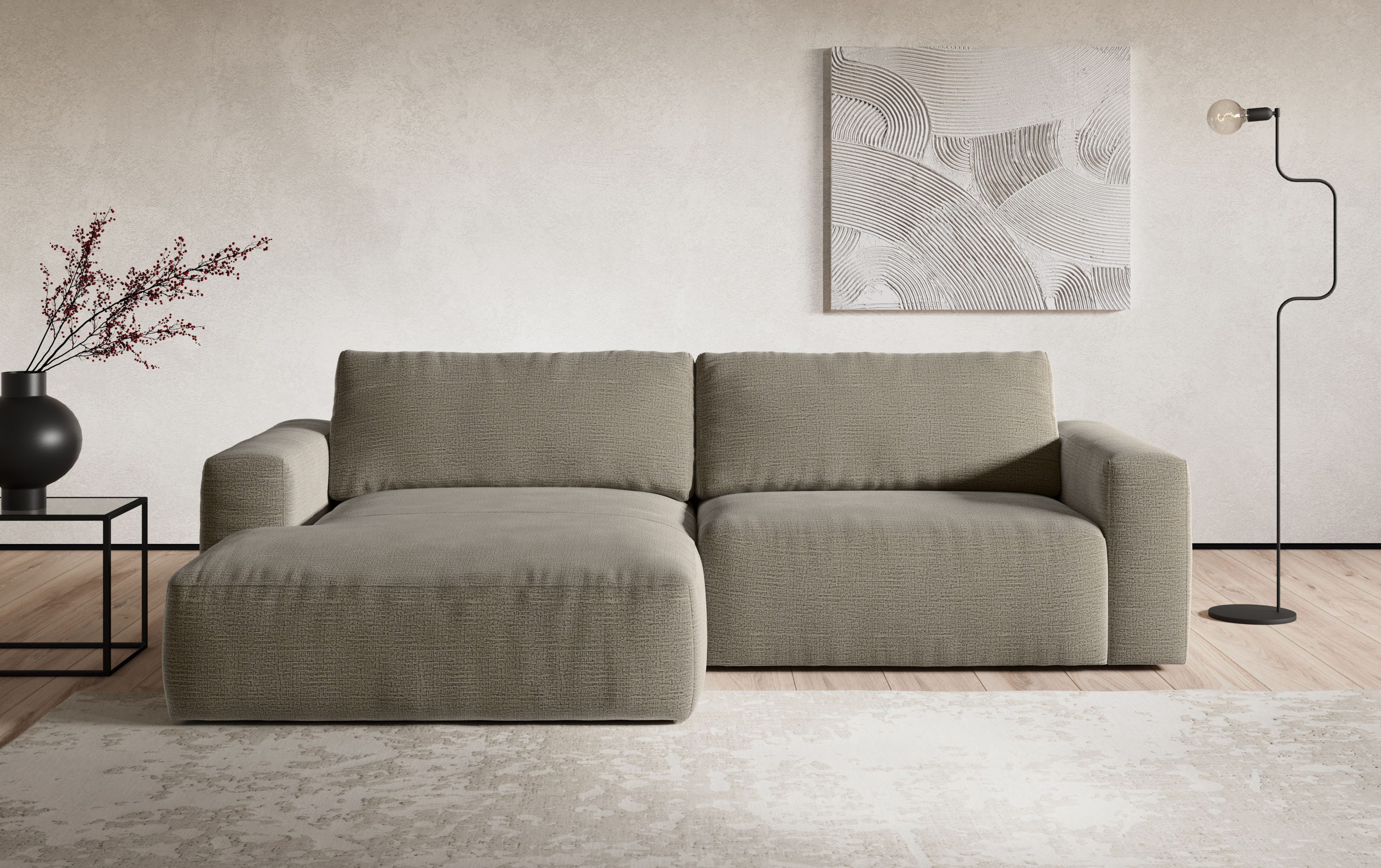 COTTA Ecksofa Lasso L-Form, XL-Sofa günstig online kaufen