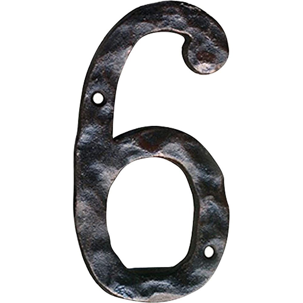 NUODWELL Hausnummer Gusseiserne Hausnummern DIY Moderne Briefkästen Rustikale Zahlen