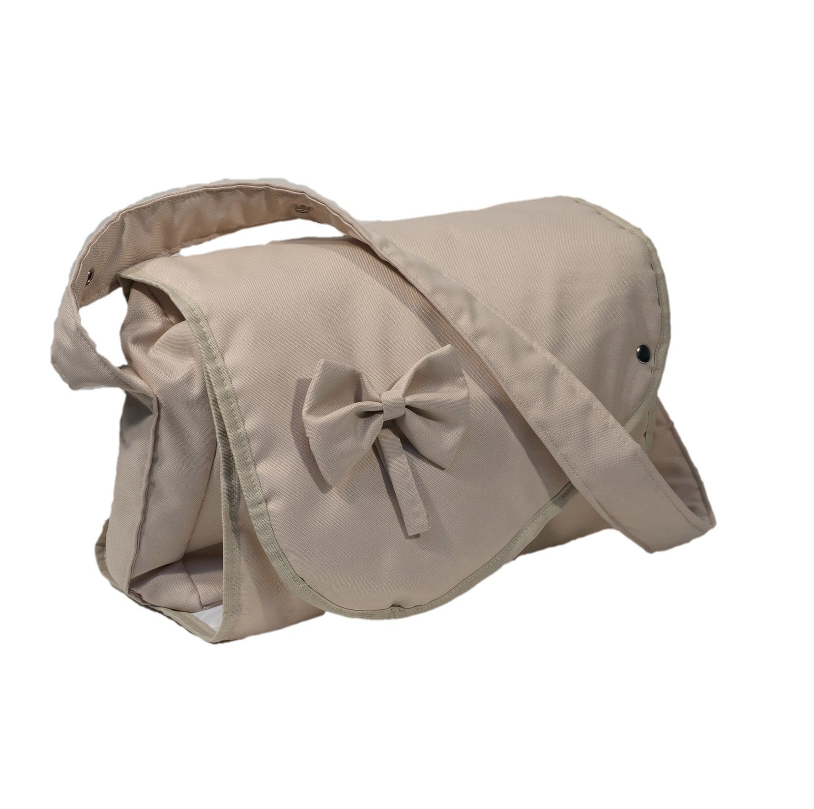 Universal-Wickeltasche, angeknöpfter beige Wickelunterlage Eichhorn Wickeltasche inklusive Kinderwagen