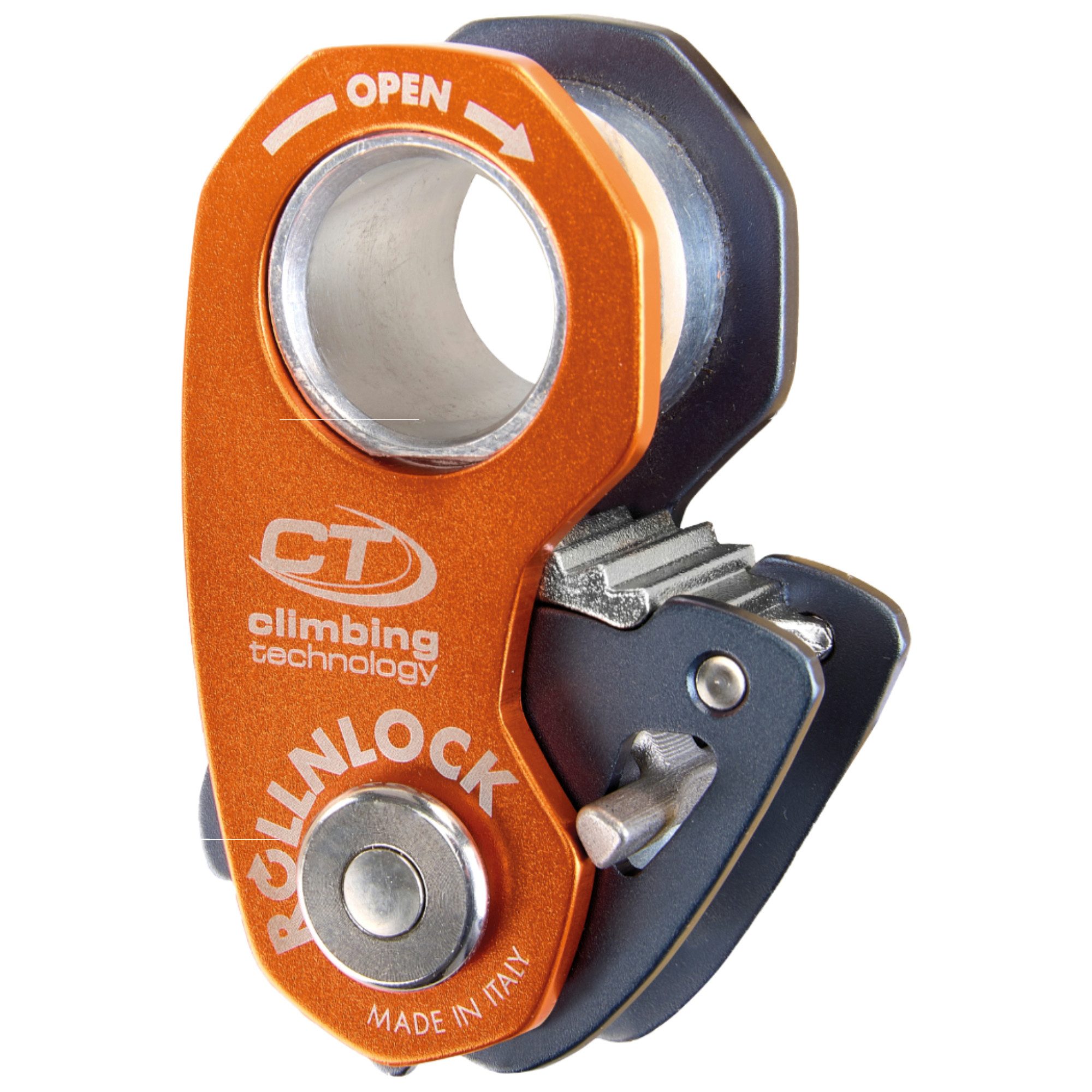 Climbing Technology Klettergurt ROLLNLOCK - Mehrzweckgerät - Orange/Anthrazit