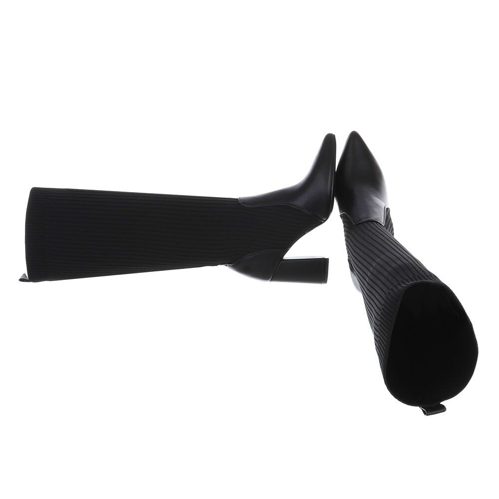 Ital-Design Damen Elegant High-Heel-Stiefel (87124695) Blockabsatz High-Hee günstig online kaufen