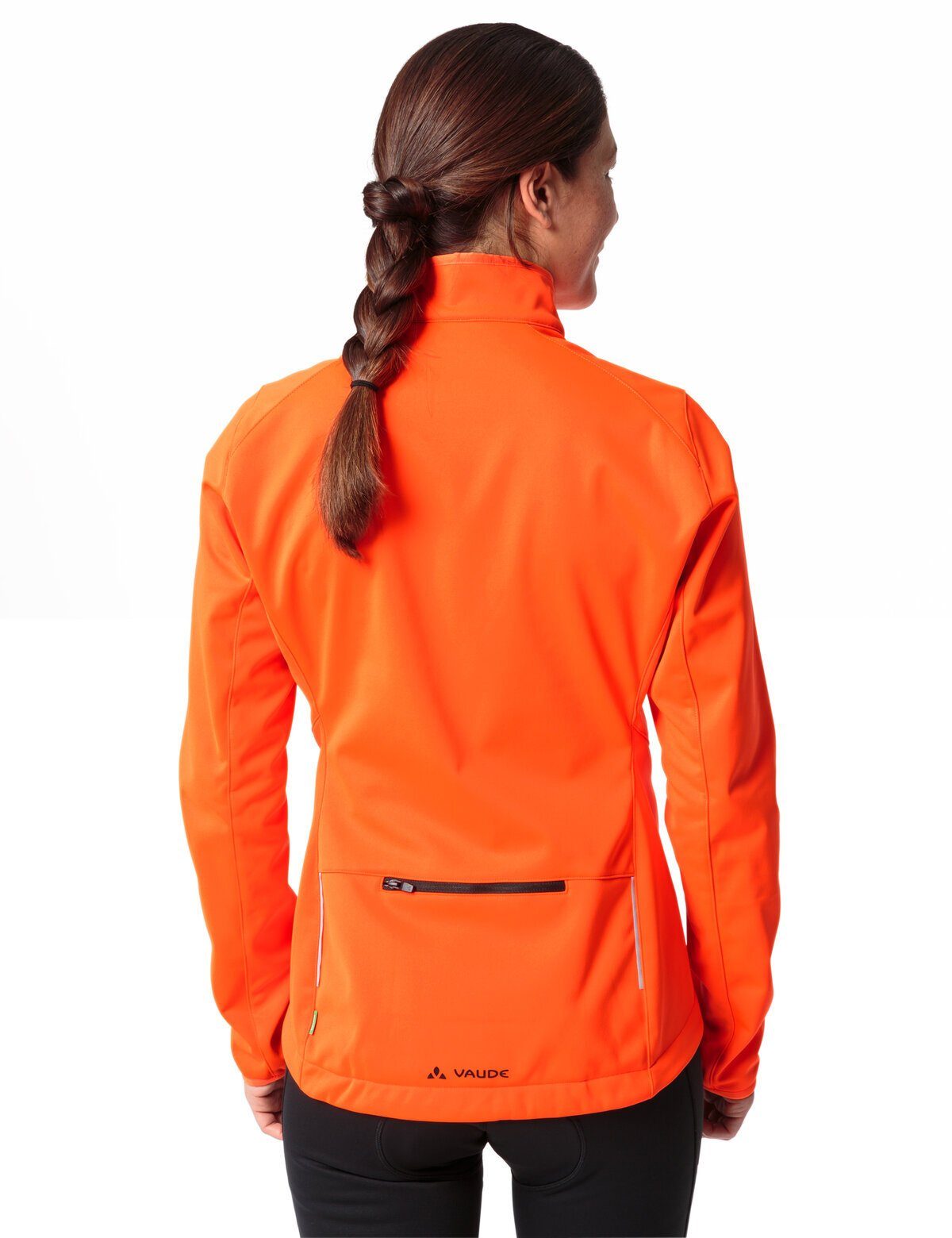 orange (1-St) Matera Women's II kompensiert VAUDE neon Jacket Klimaneutral Outdoorjacke Softshell