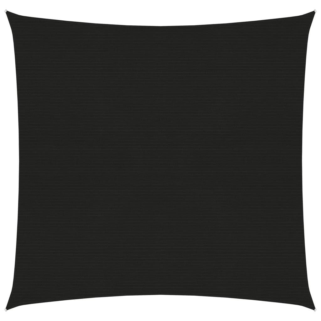 Thumbnail - furnicato Sonnensegel 160 g/m² Schwarz 2x2 m HDPE, (1-tlg)