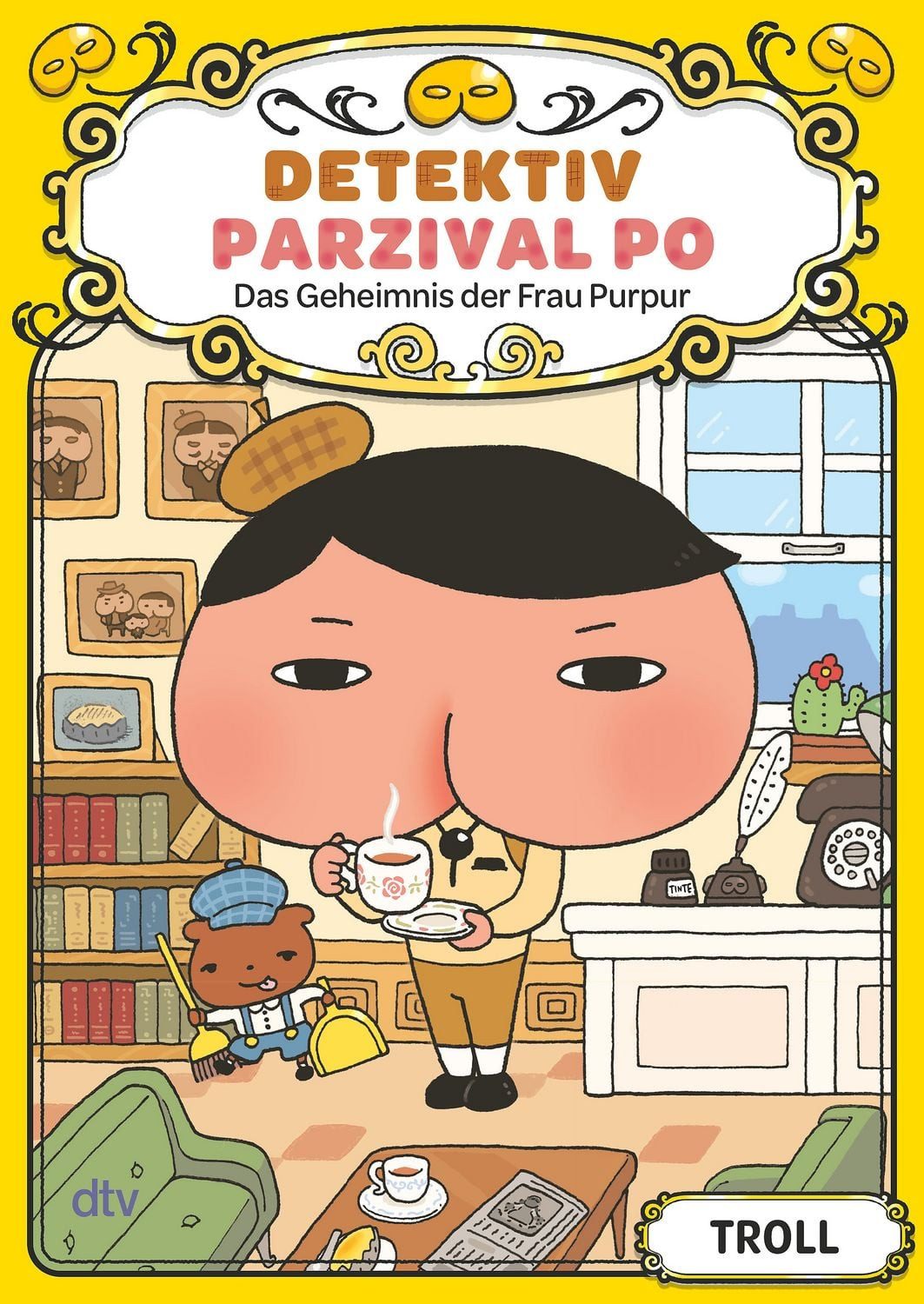 Kinderbuch Detektiv Parzival Po (1) - Das Geheimnis der Frau Purpur Der spektakul Troll