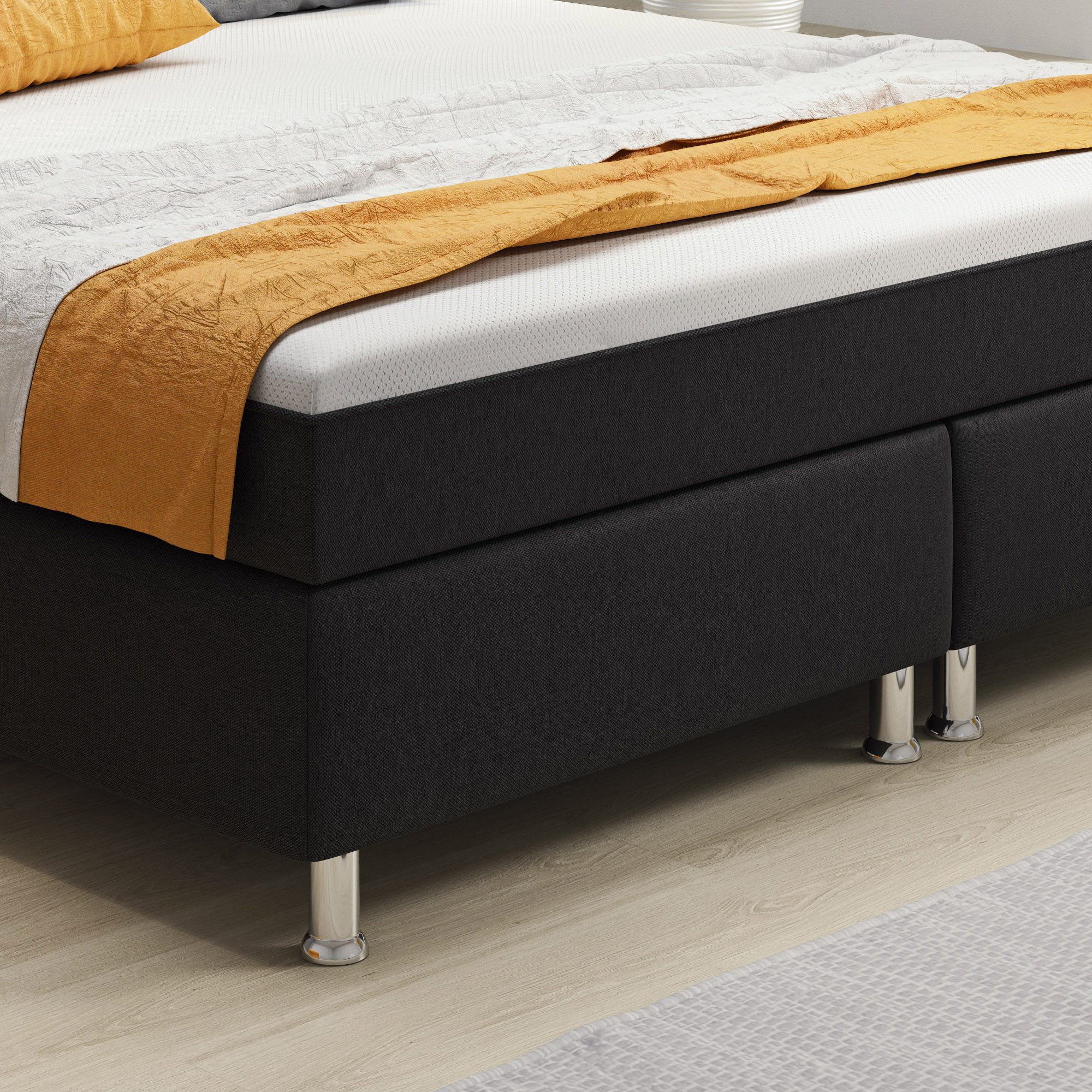 inter Boxspringbett Berlin 180x200 cm Doppelbett günstig online kaufen