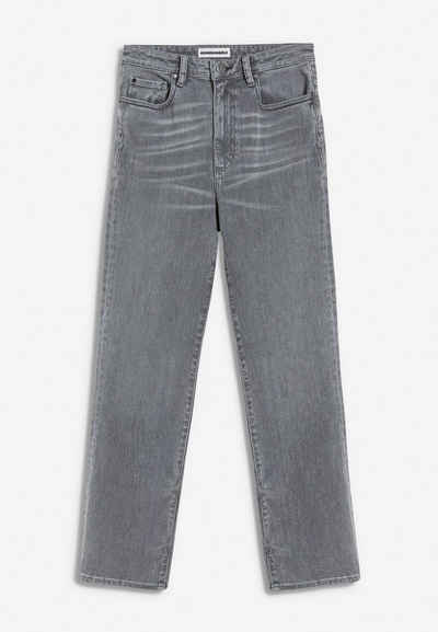 Armedangels Slim-fit-Jeans »LEJAANI Damen Slim Fit High Waist Ankle Slim Fit« (1-tlg)