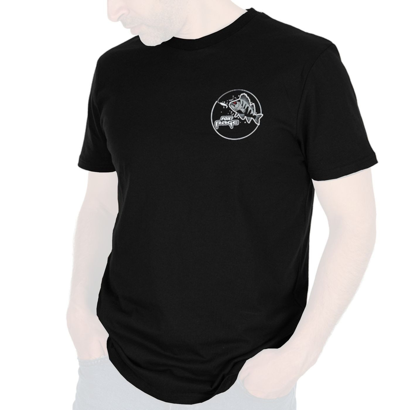 Fox Rage T-Shirt Fox Rage Limited Edition Black Perch Tshirt - Angelshirt