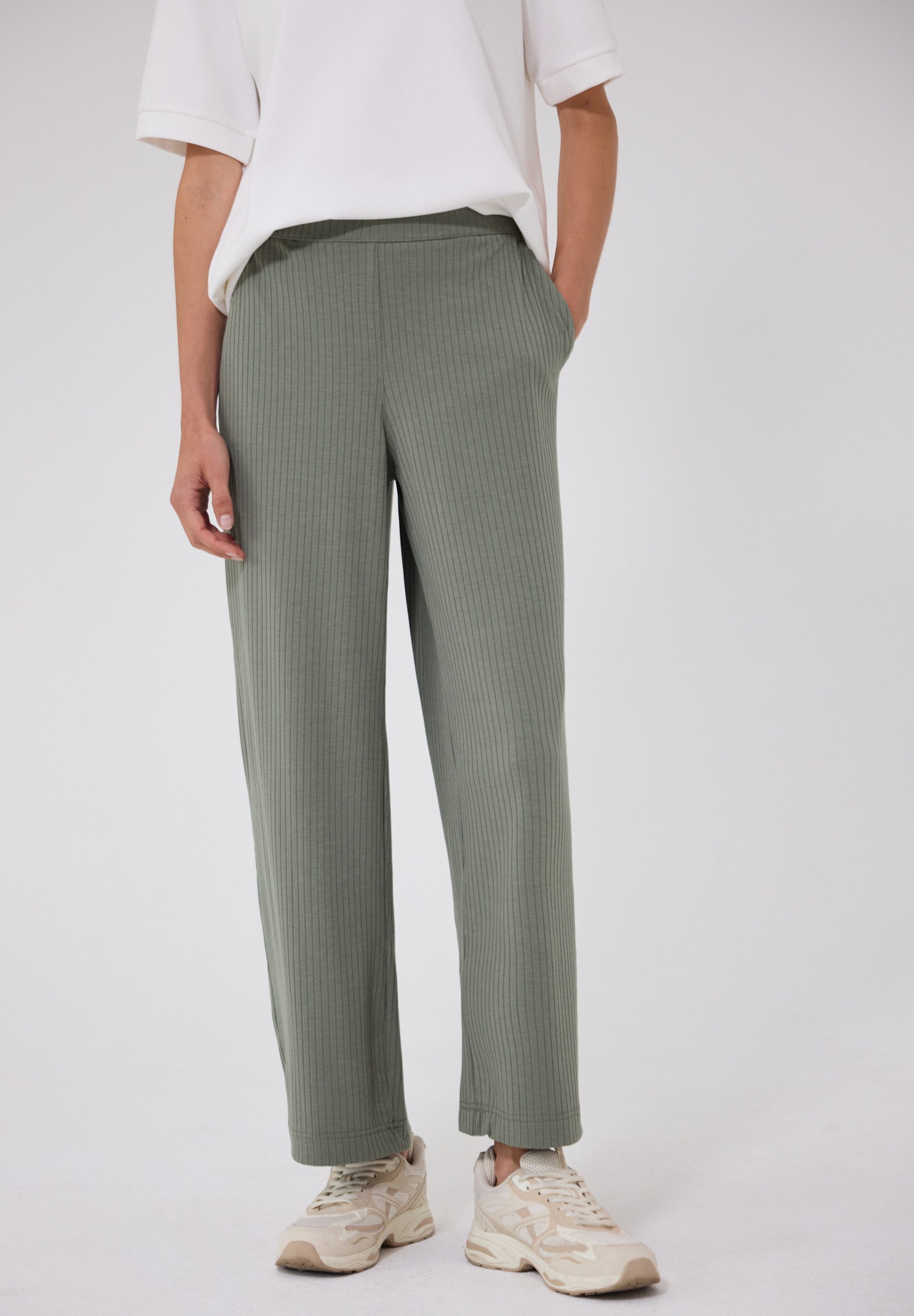 STREET ONE STUDIO Stoffhose mit Wide Legs