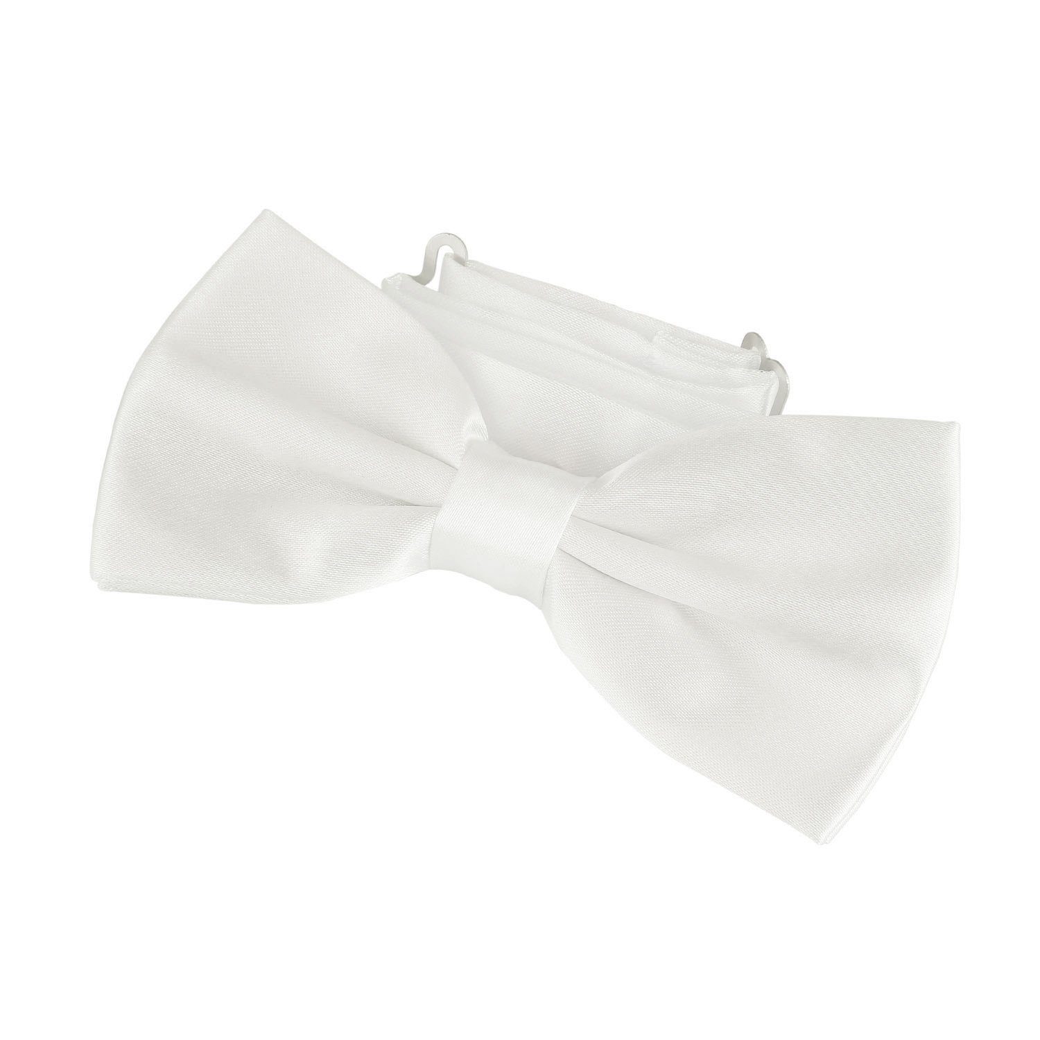 DonDon Fliege DonDon Edle Fliege Schleife glänzend (Packung, 1-St) bereits gebunden, verstellbar, Seidenlook