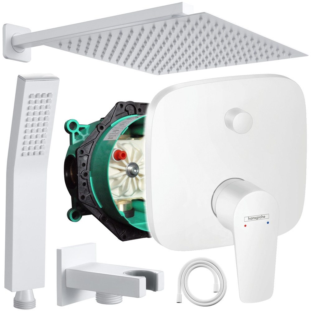 Hansgrohe und Jowi Duscharmatur Talis E Unterputz Duschsystem Weiß/Weiß Reg günstig online kaufen