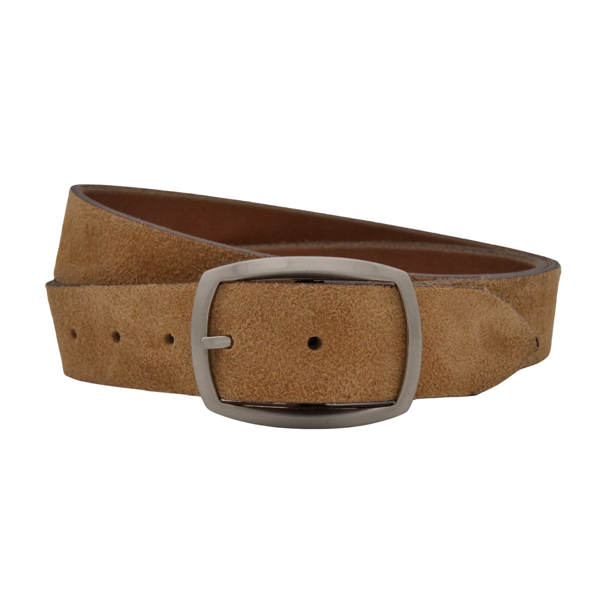 Ledergürtel AnnaMatoni Damen Ledergürtel in hochwertigem Velour Leder 3cm