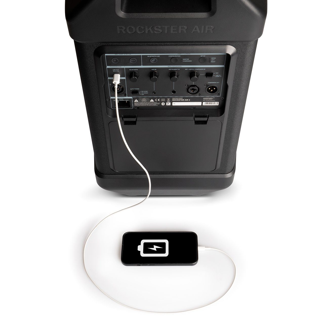 Teufel Eco-Modus) Lautsprecher W, 80 ROCKSTER (Bluetooth, 2 AIR Wireless